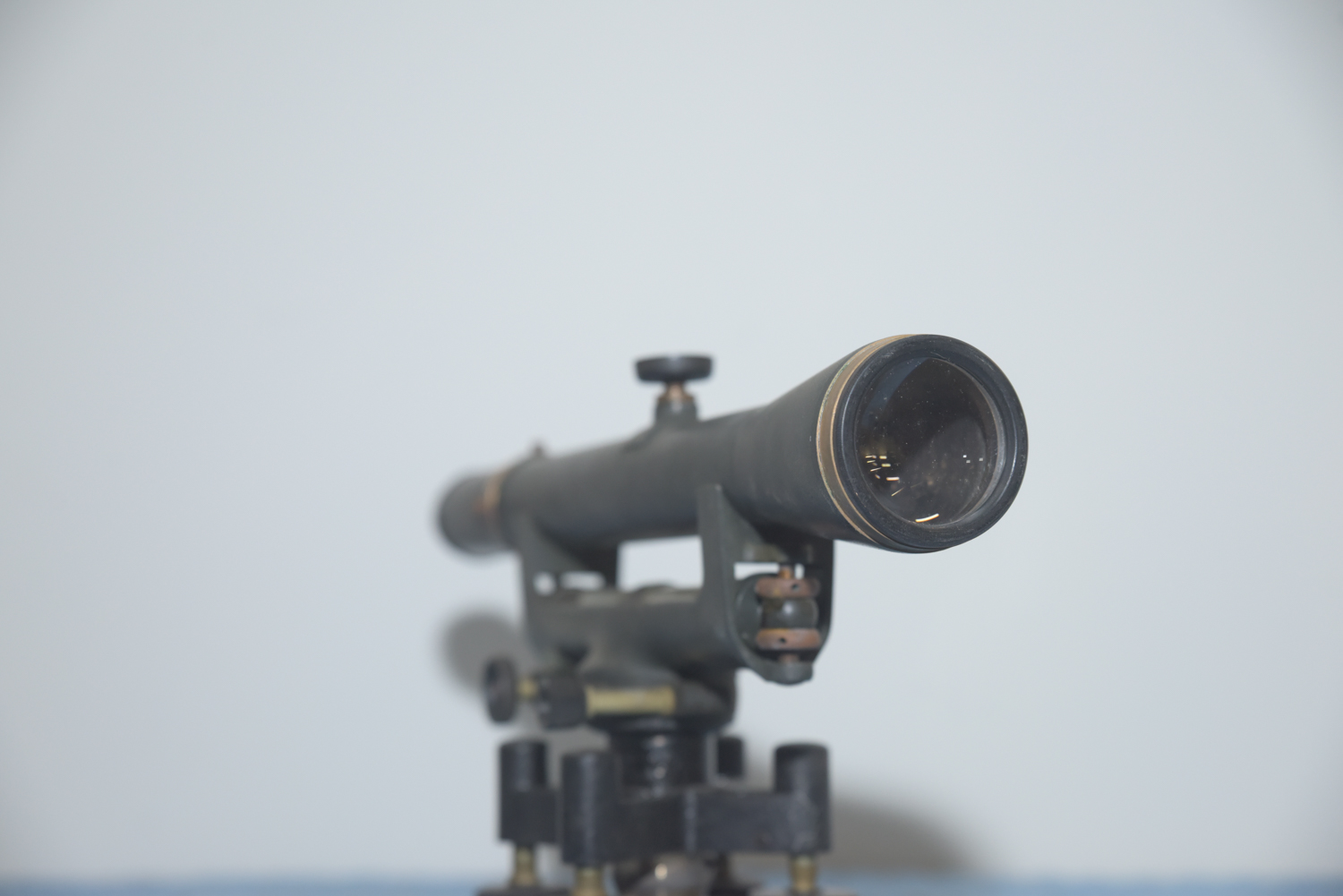 Vintage W. & L.E. Gurley Surveyor's Transit with Case and Tripod