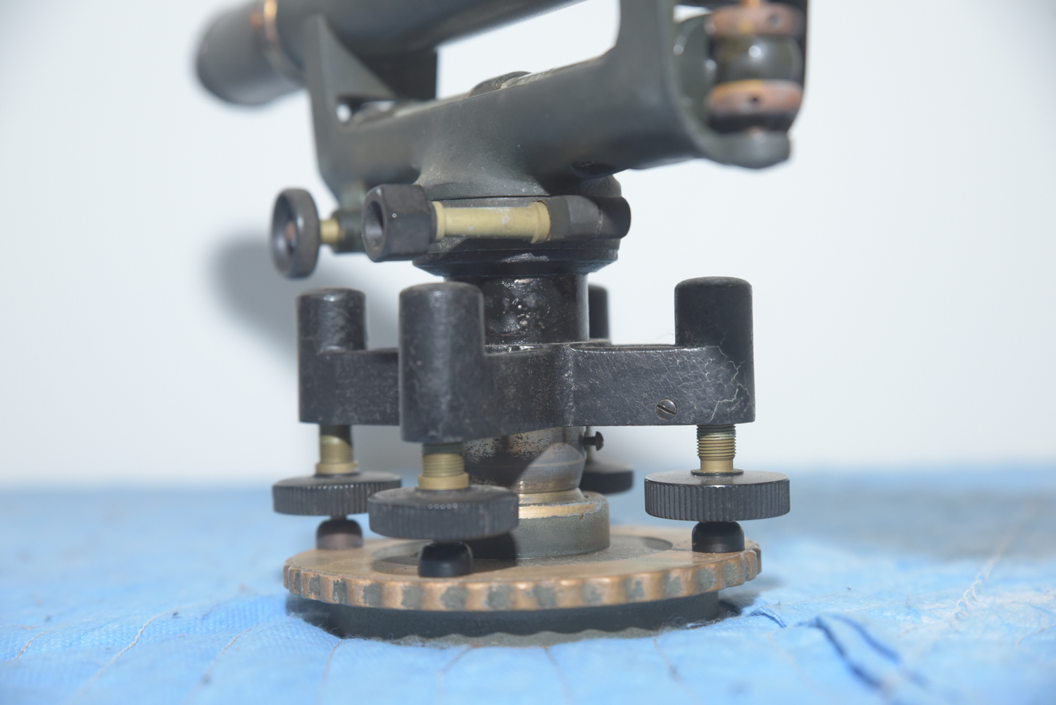 Vintage W. & L.E. Gurley Surveyor's Transit with Case and Tripod