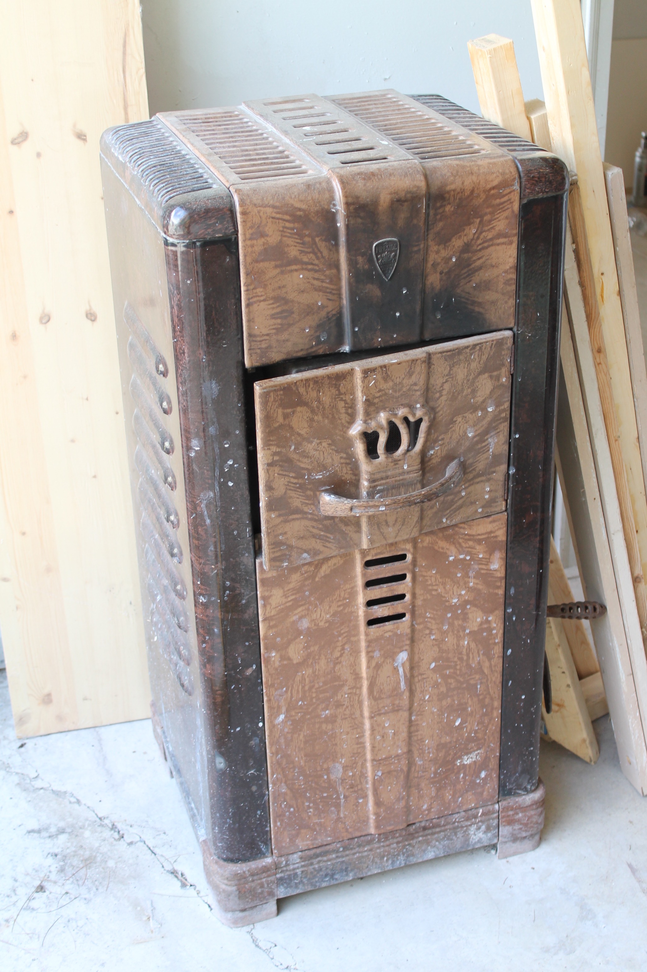 Dortch Stove Works "Fireside" Wood Burning Stove with Chimney