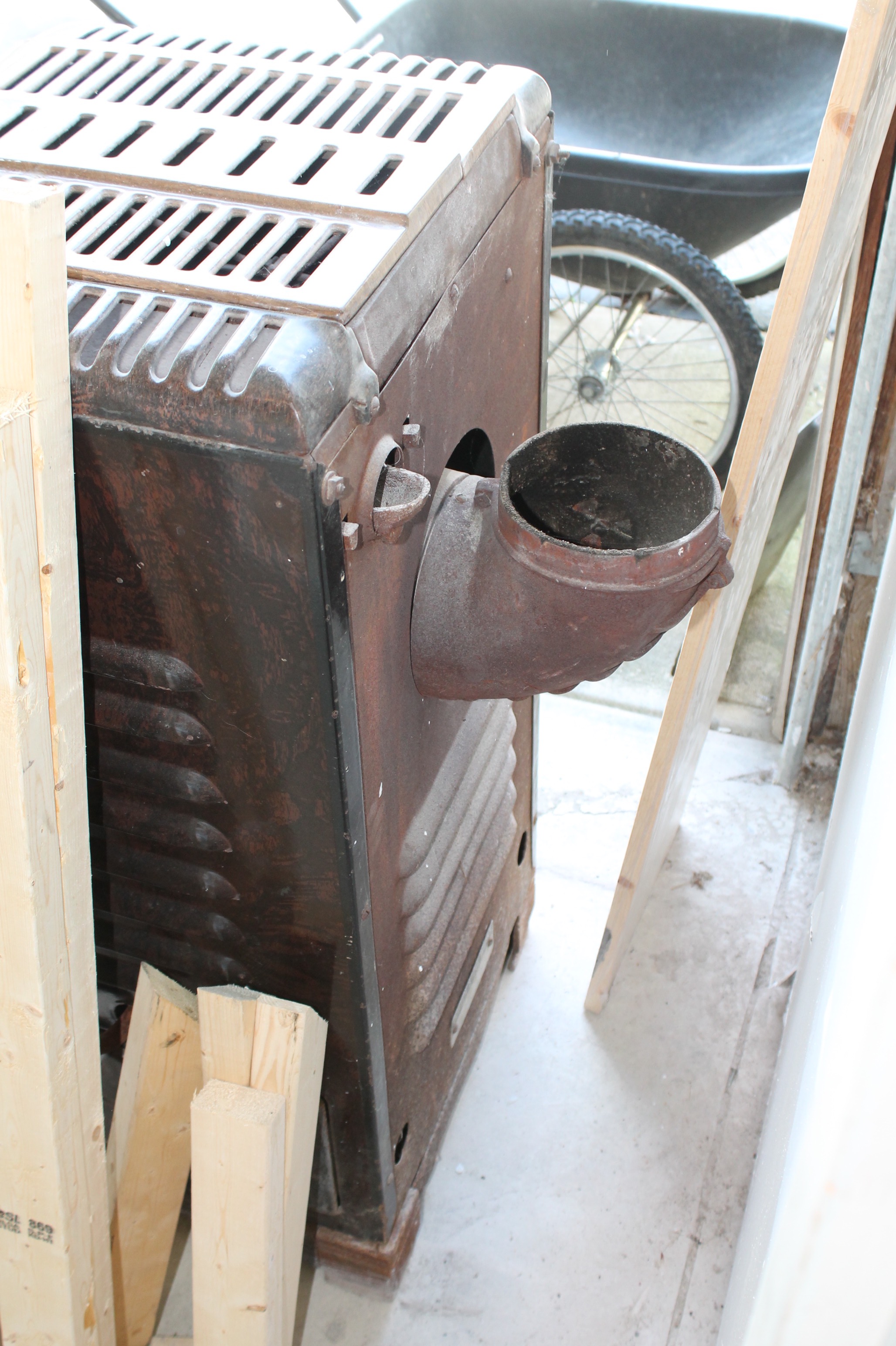 Dortch Stove Works "Fireside" Wood Burning Stove with Chimney