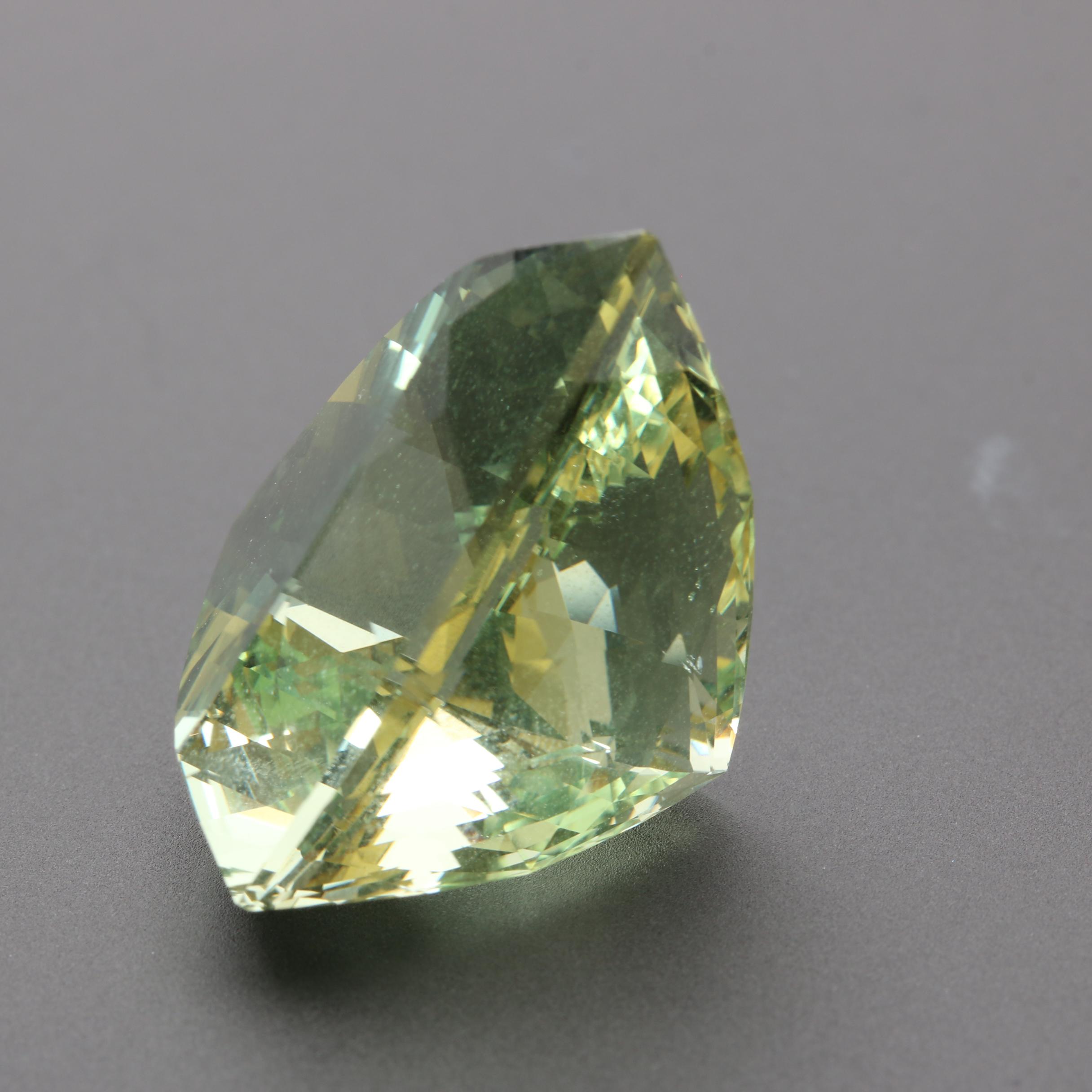 Loose 43.68 CT Green Beryl