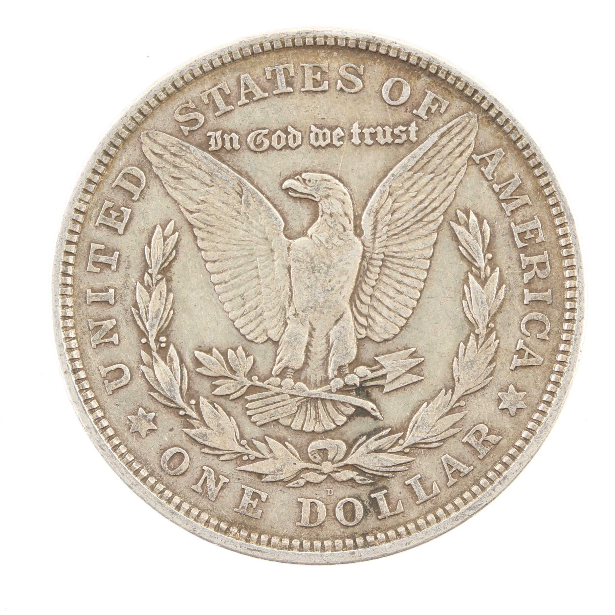 Five Morgan Silver Dollars