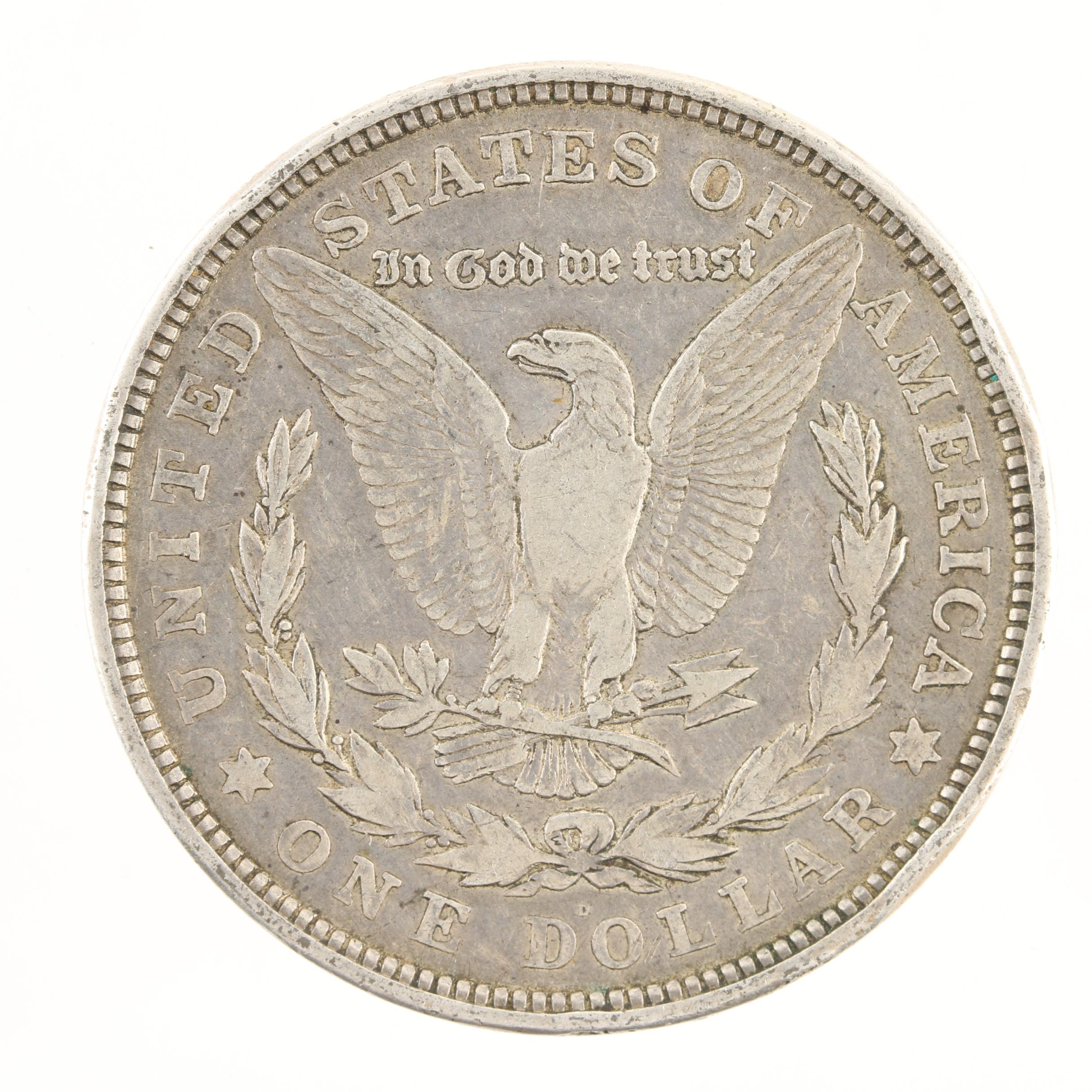 Five Morgan Silver Dollars