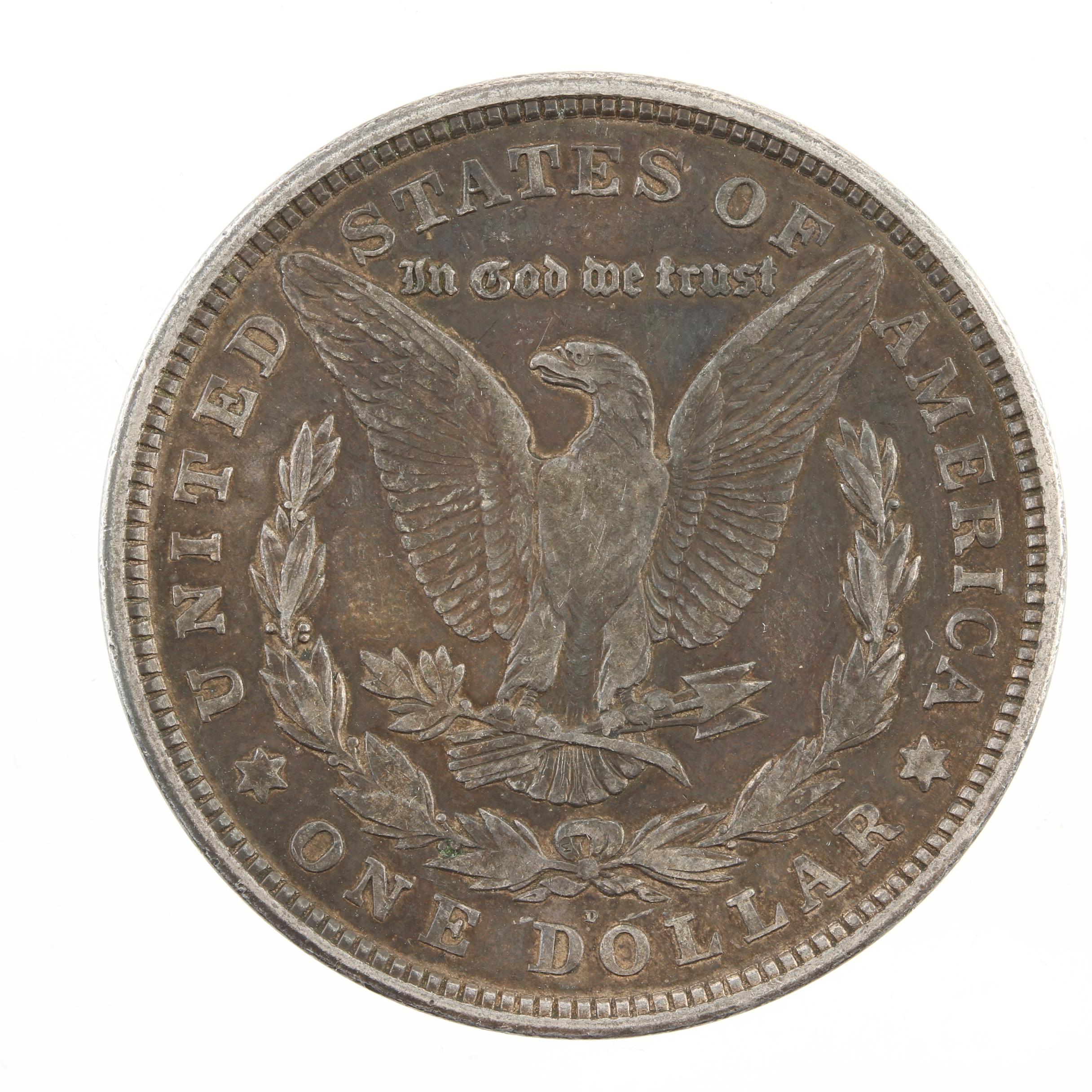 Five Morgan Silver Dollars