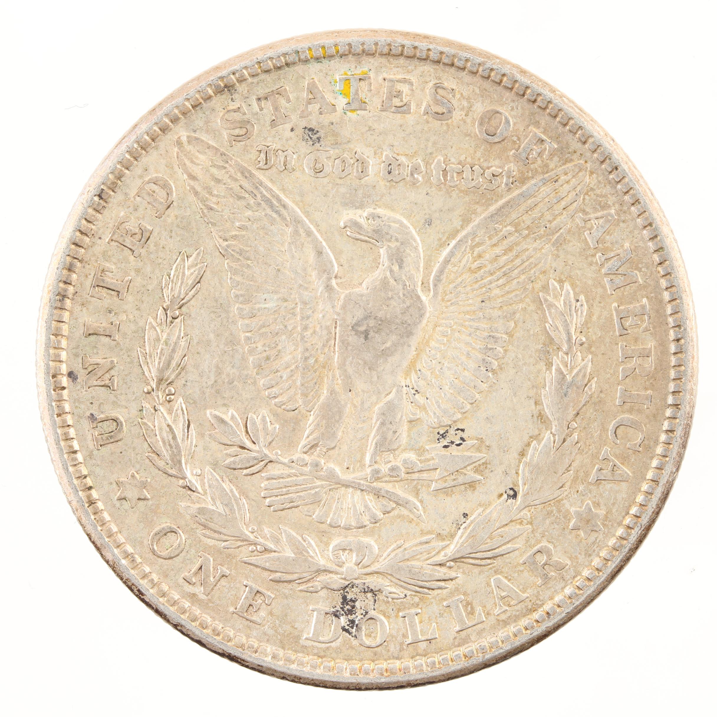 Five Morgan Silver Dollars