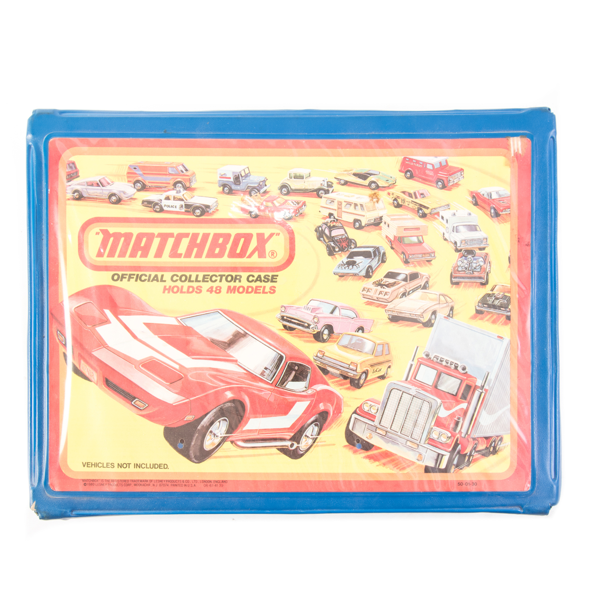 Assorted Matchbox Cars in Case