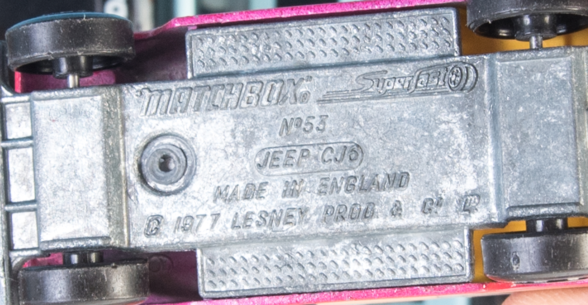 Assorted Matchbox Cars in Case