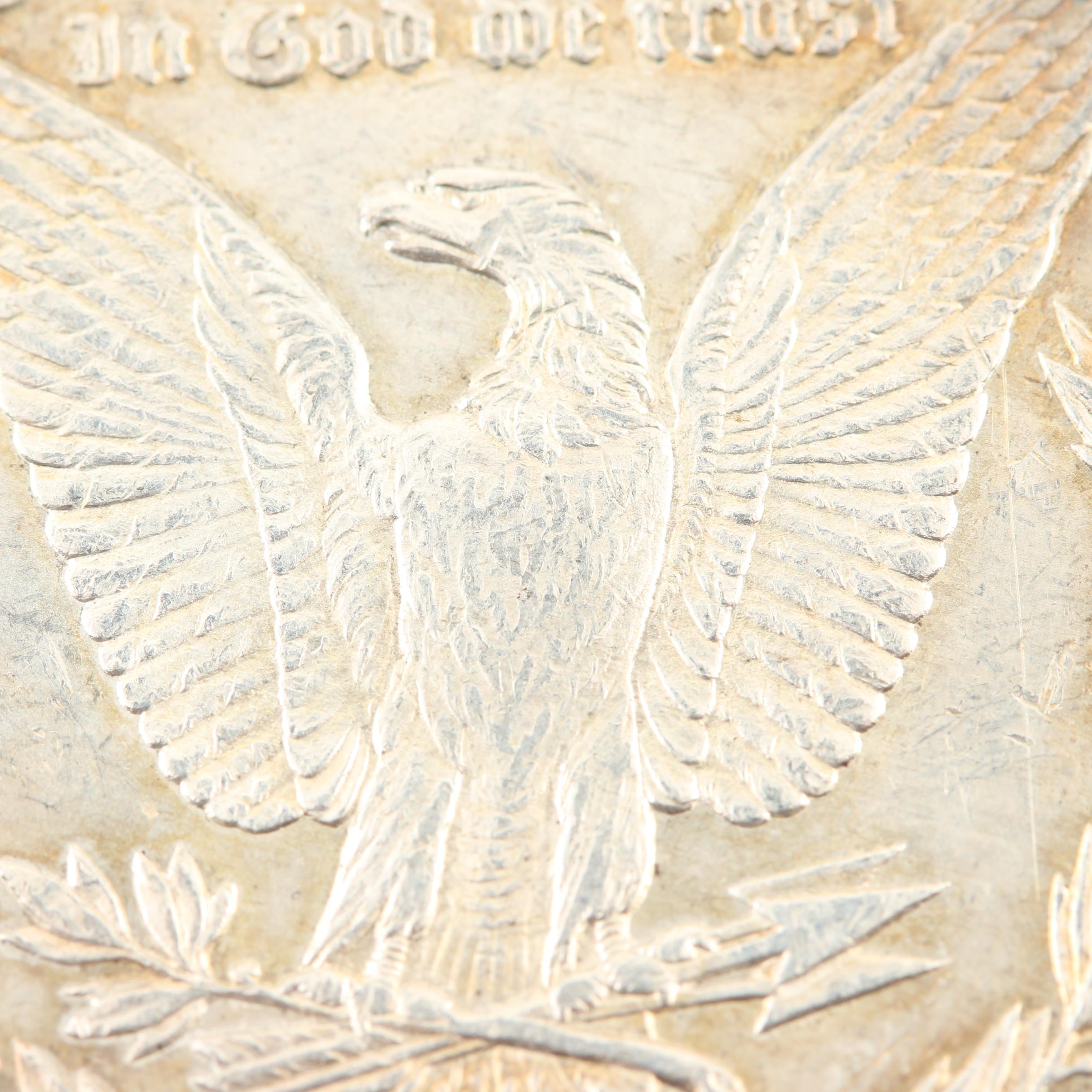 Five Morgan Silver Dollars