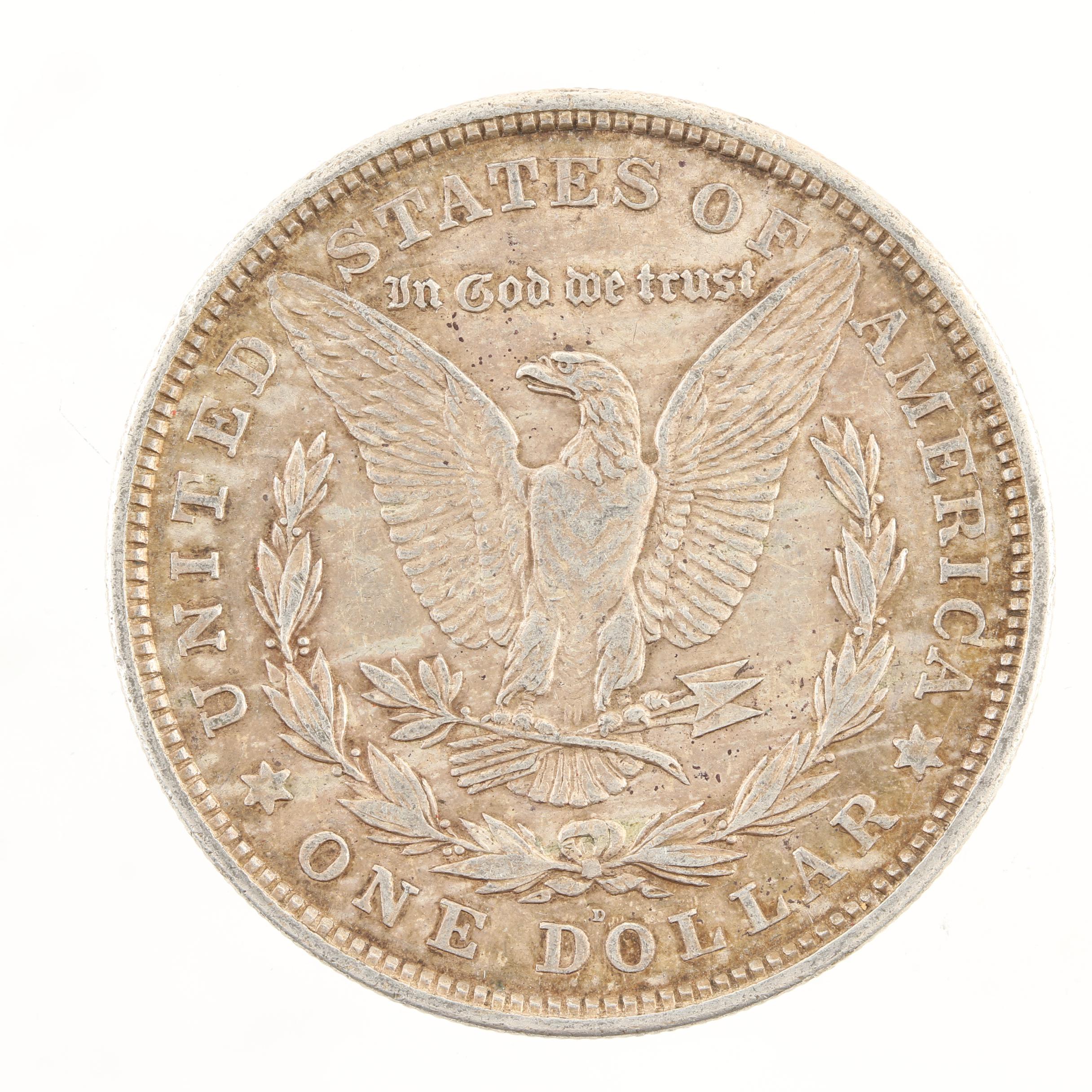 Five Morgan Silver Dollars