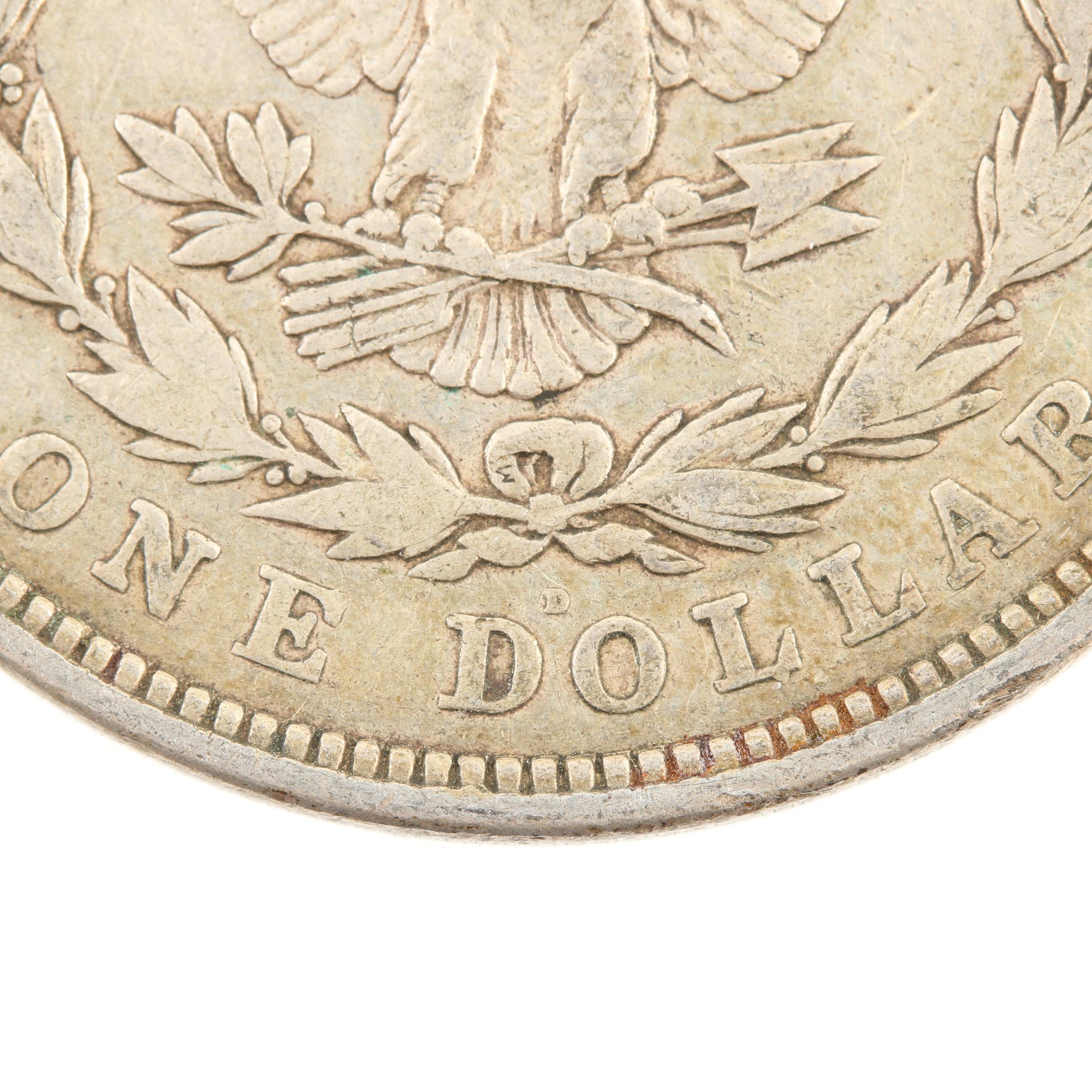 Five Morgan Silver Dollars