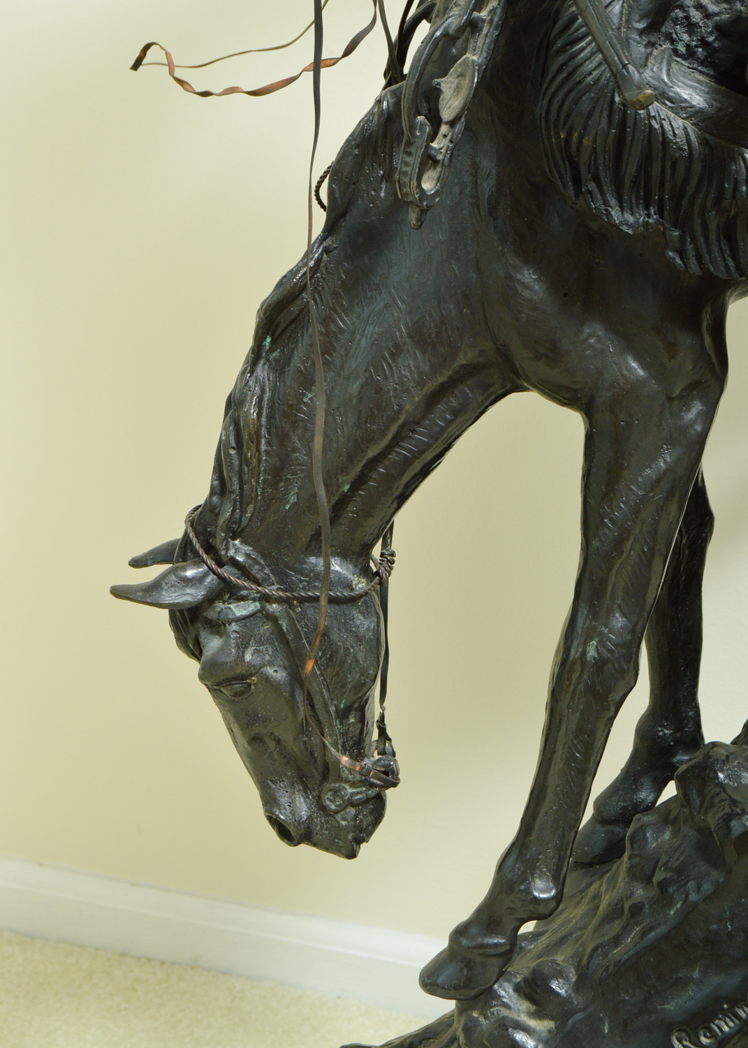 Reproduction Sculpture After Frederic Remington "Mountain Man"