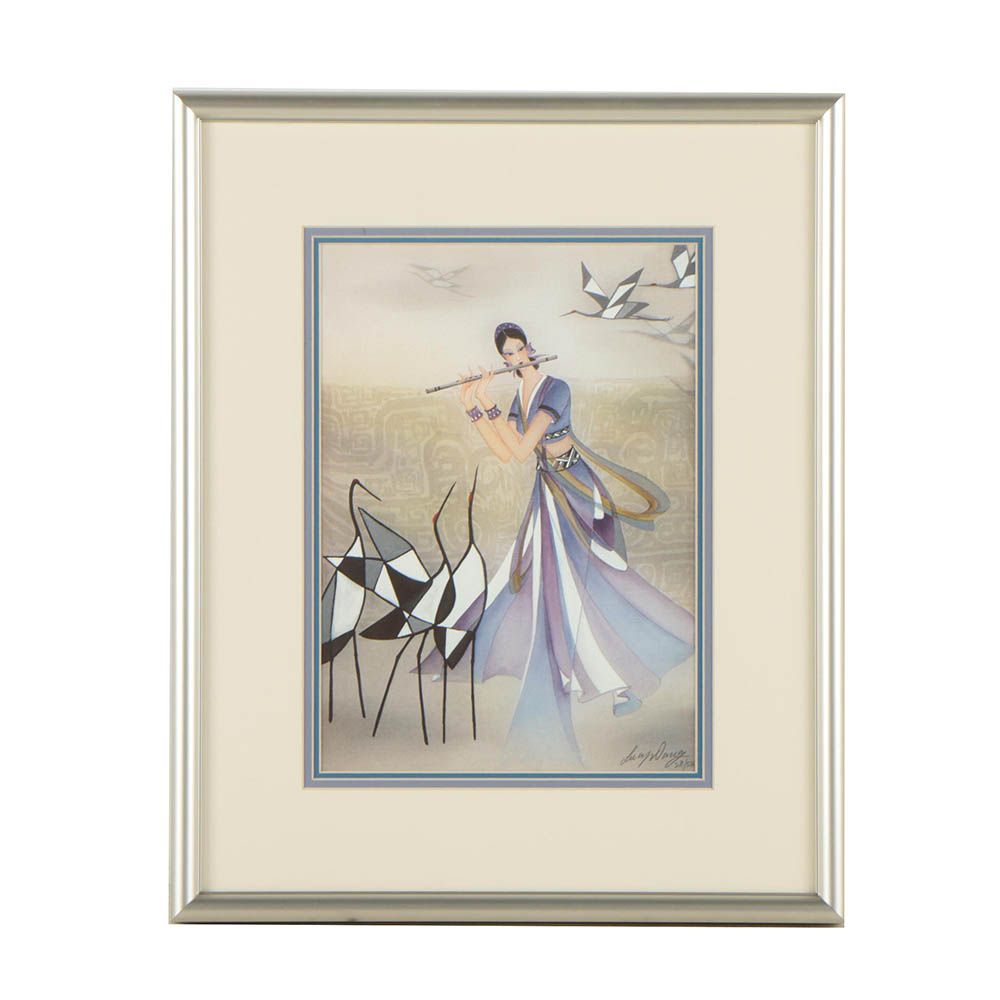 Lucy Wang Limited Edition Giclee Print "