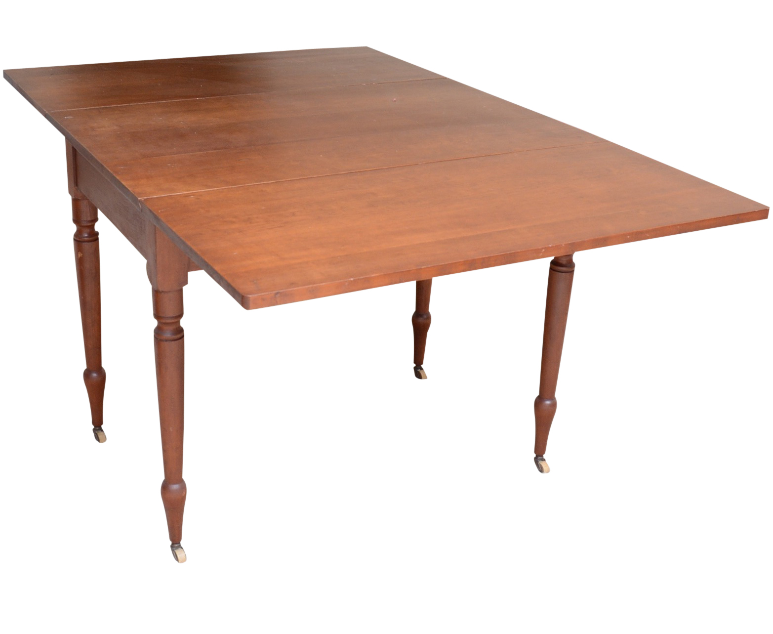 Antique Cherry Wood Drop Leaf Table