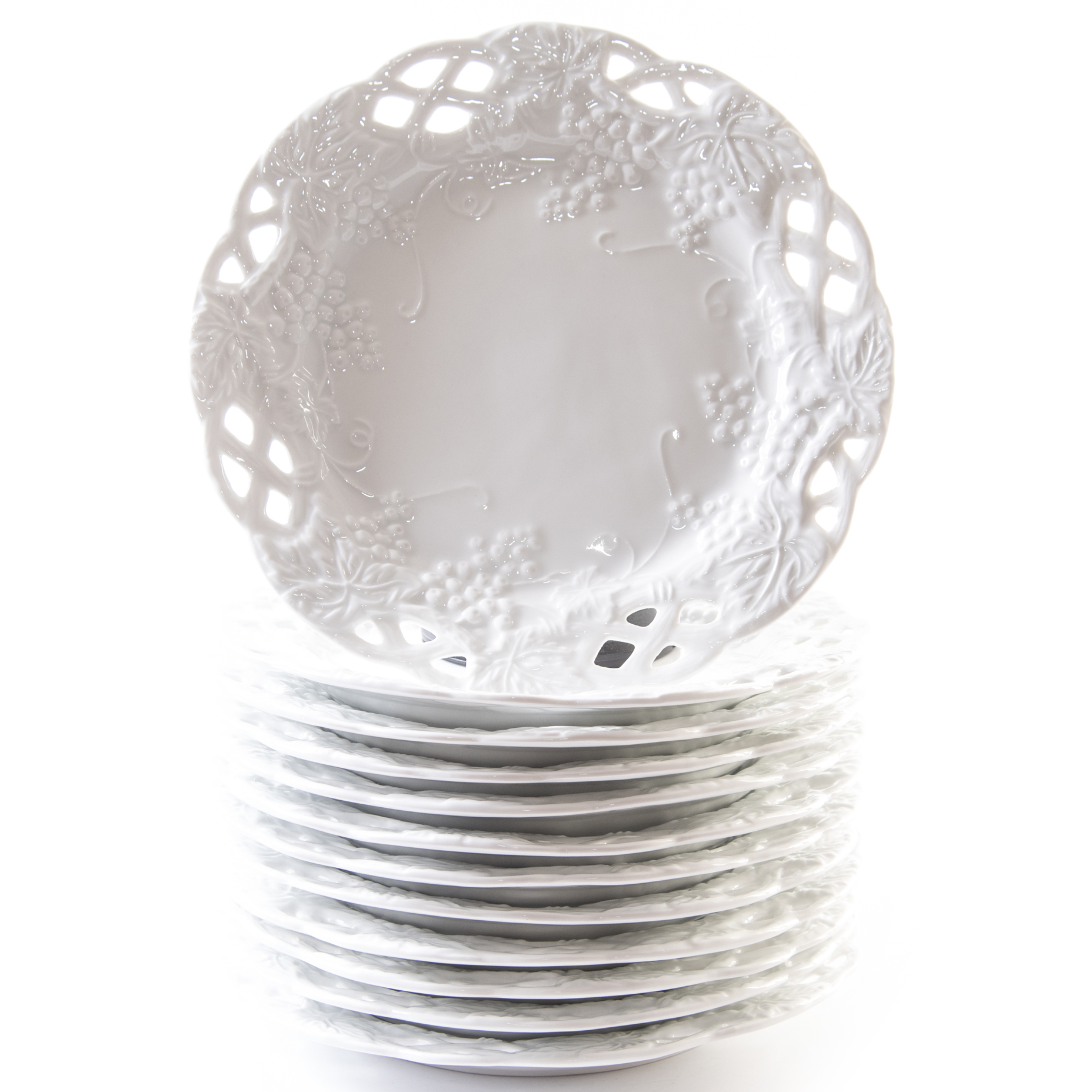 Basic Porcelana Salad Plates