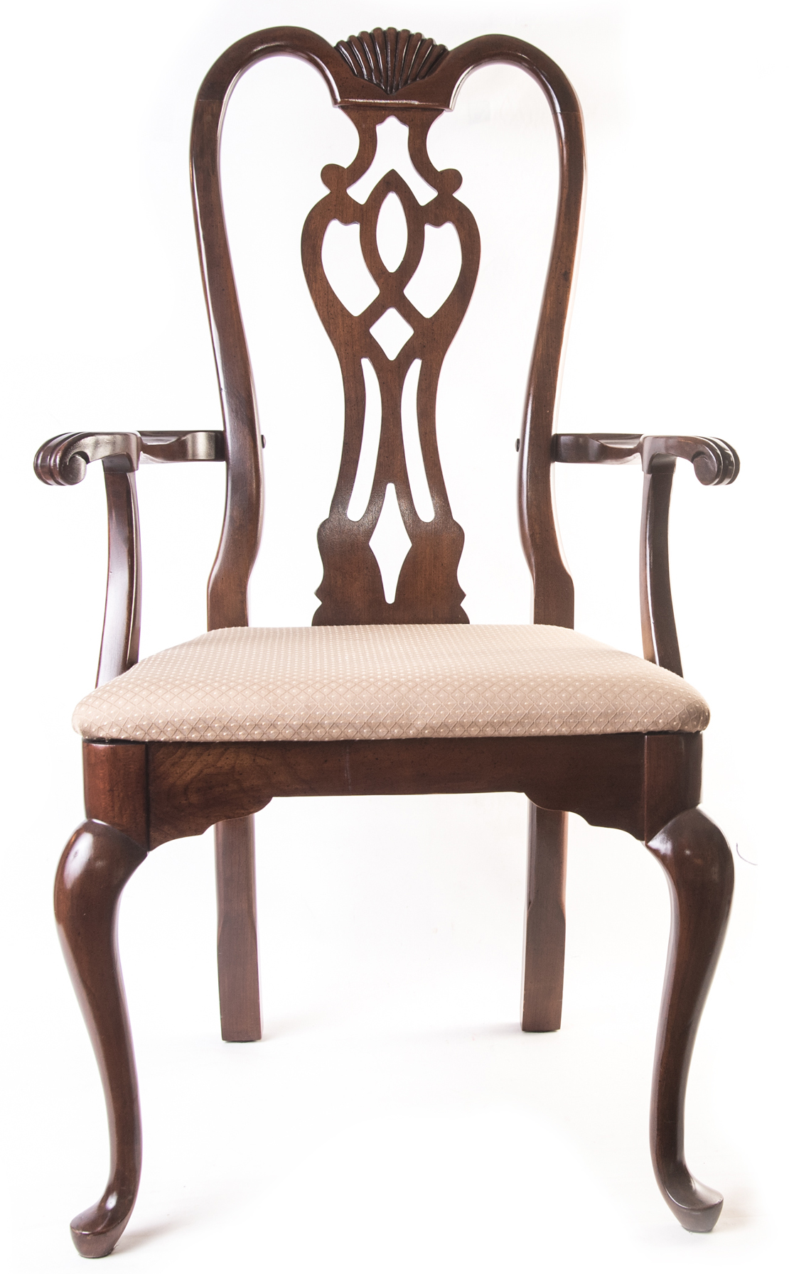 Queen Anne Style Dining Chairs by Thomasville