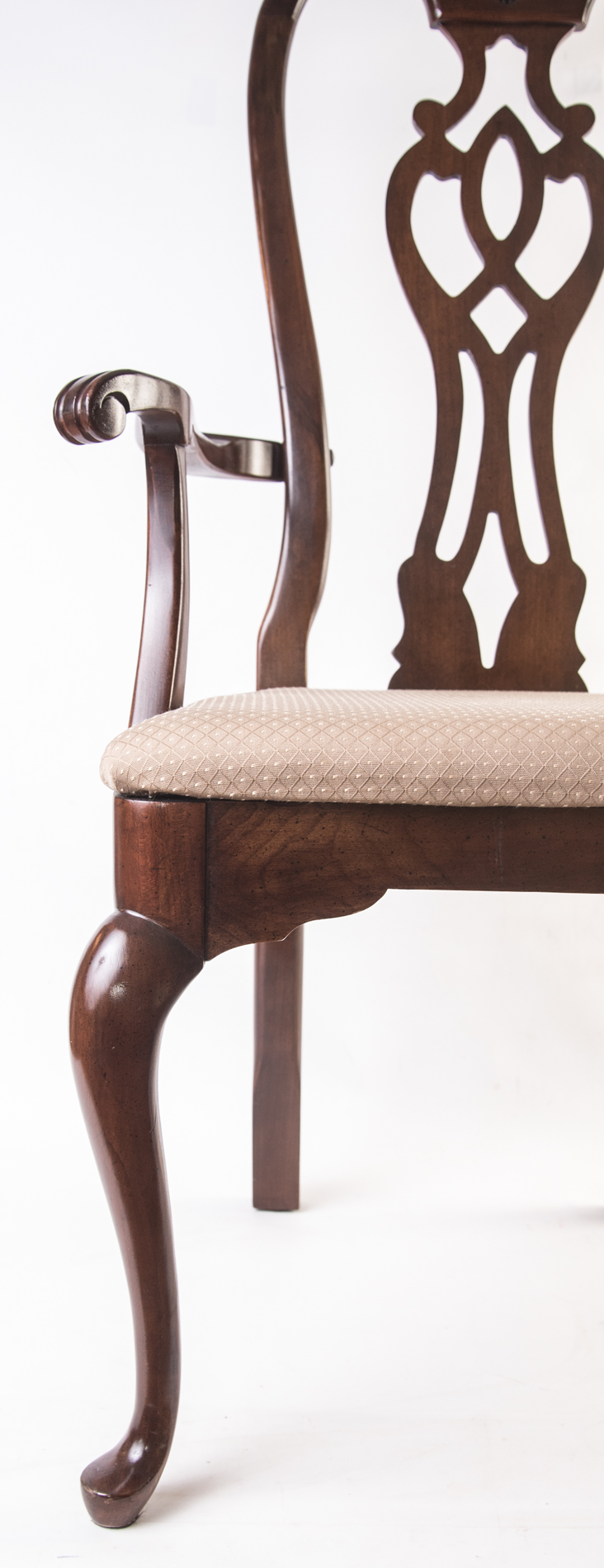 Queen Anne Style Dining Chairs by Thomasville