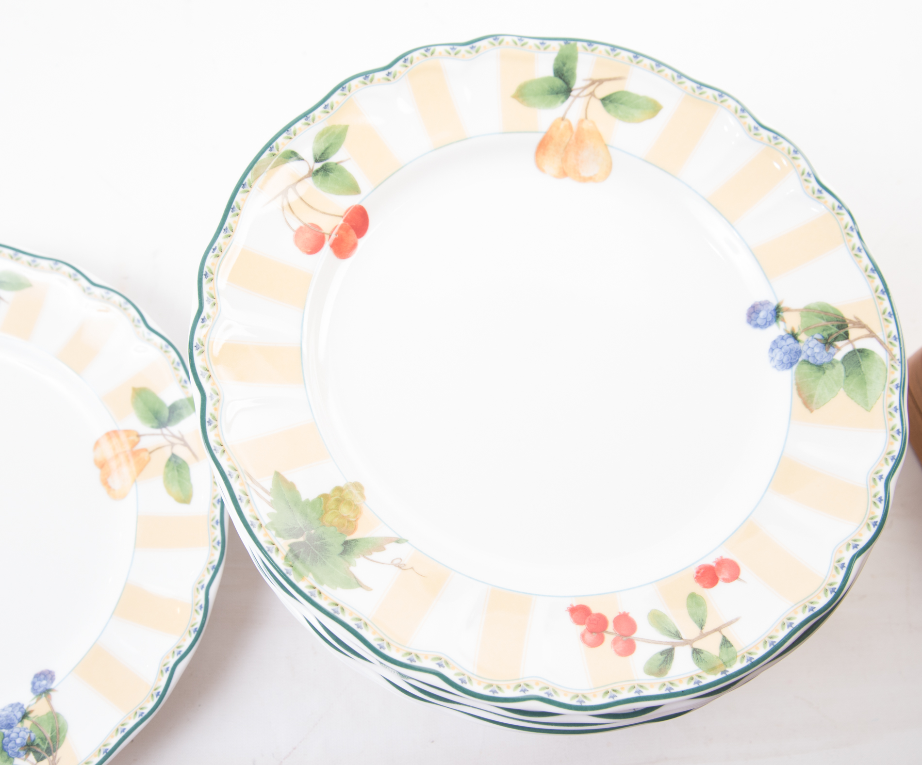 Epoch Collection "Orchard Valley" Dinner Plates