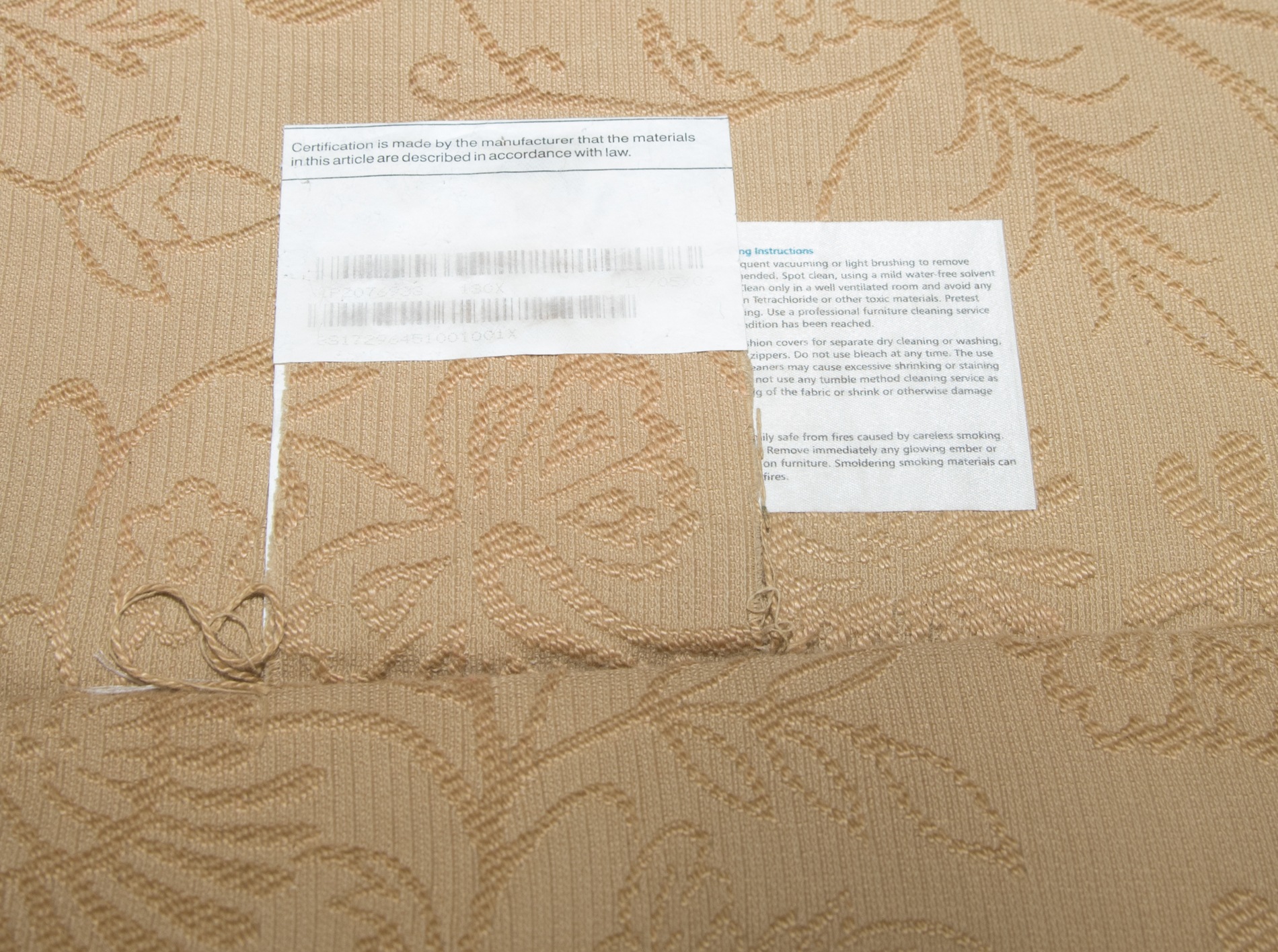 Ethan Allen Upholstered Sofa