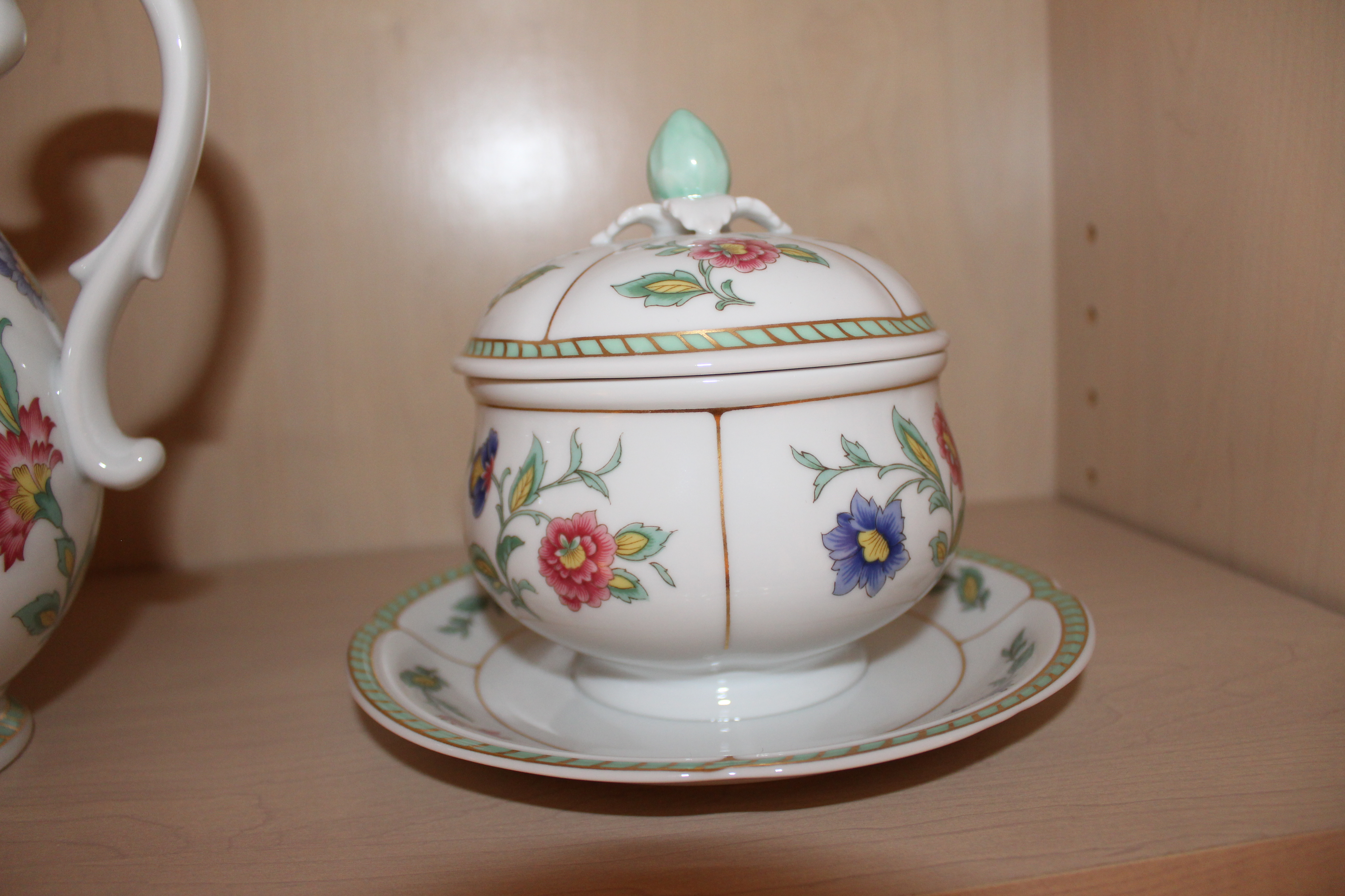 58 Piece Set Heinrich Germany "Indian Summer" China Serving Eight