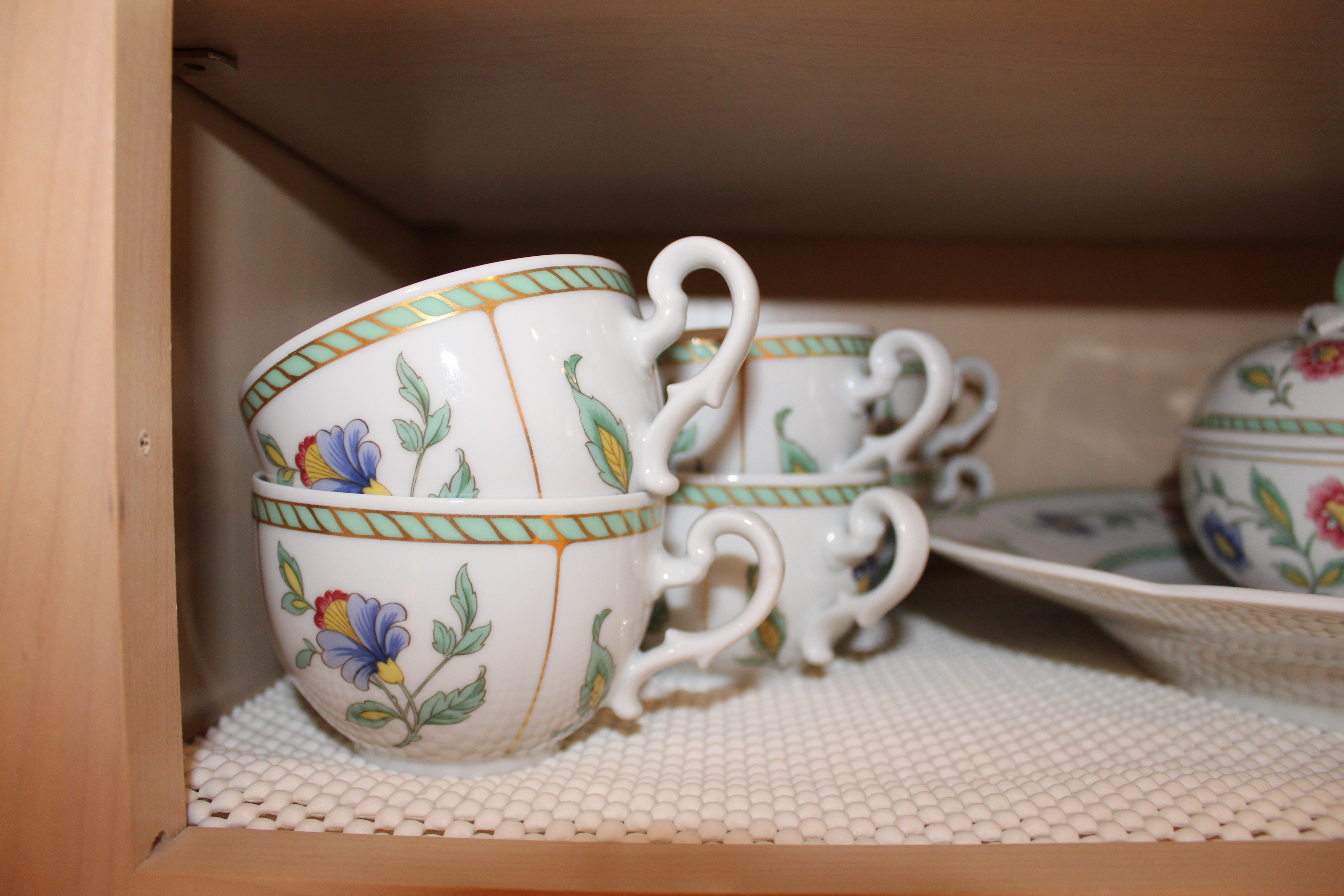 58 Piece Set Heinrich Germany "Indian Summer" China Serving Eight