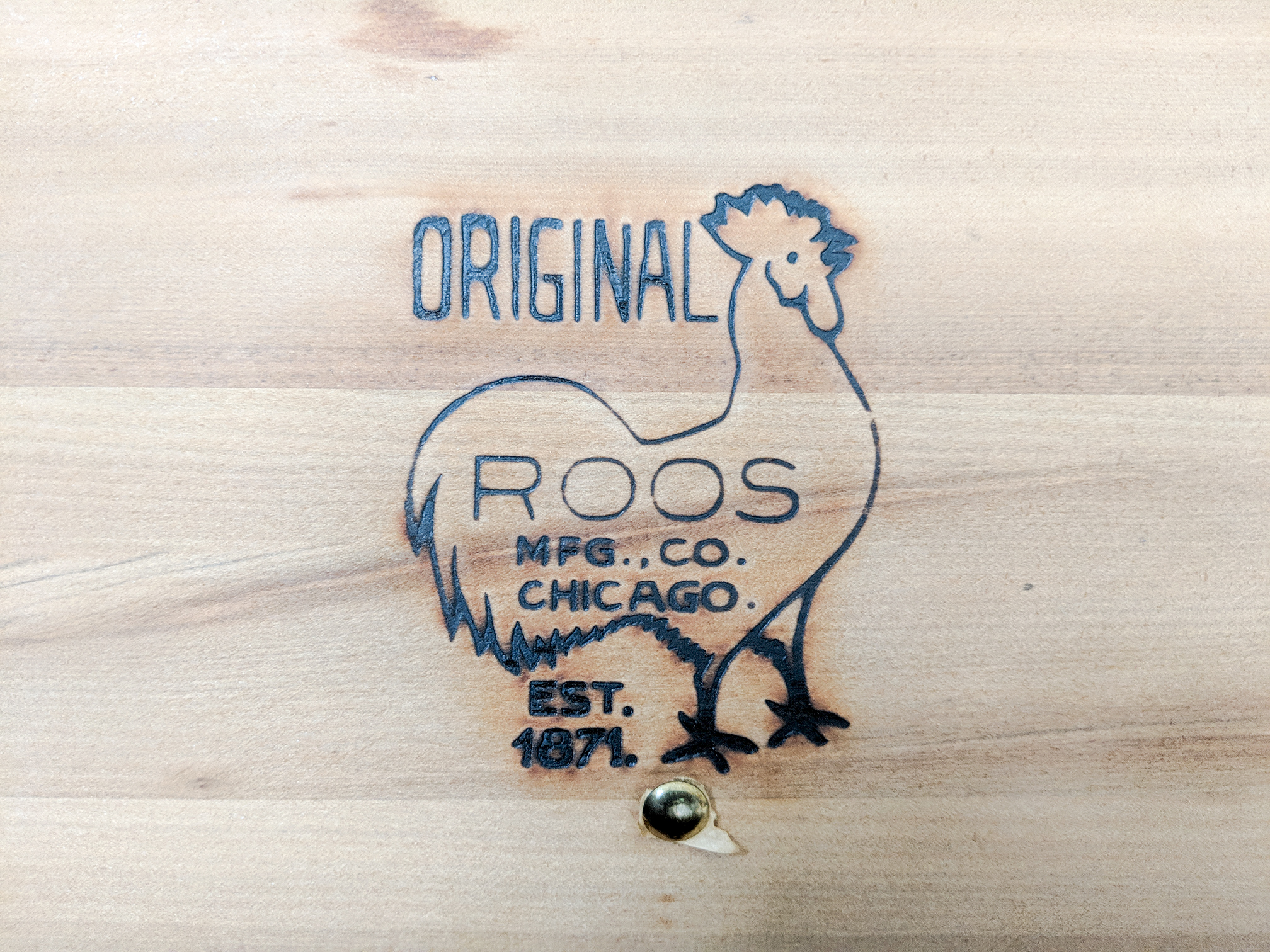 Original Roos Cedar Storage Chest