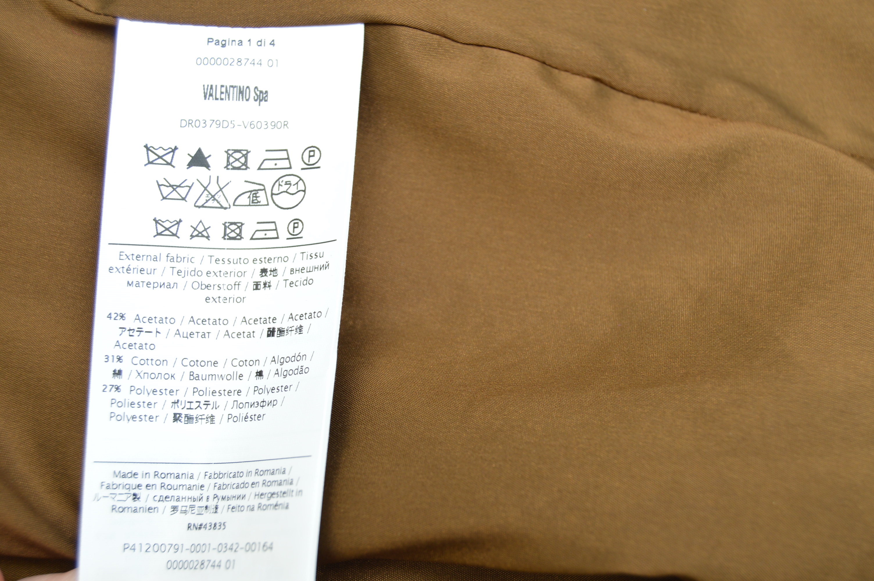 Women's Red Valentino Brocade Coat and Dress Ensemble