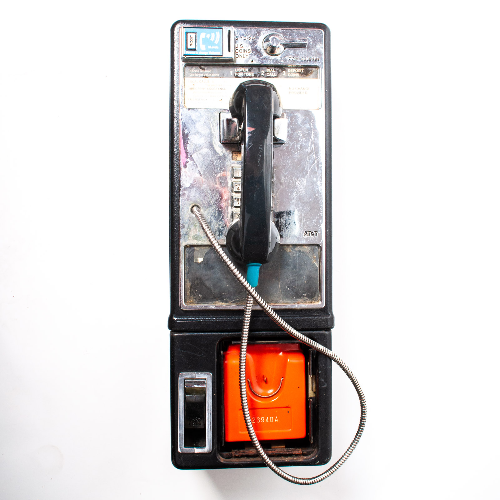 AT&T Wall Mounted Pay Phone