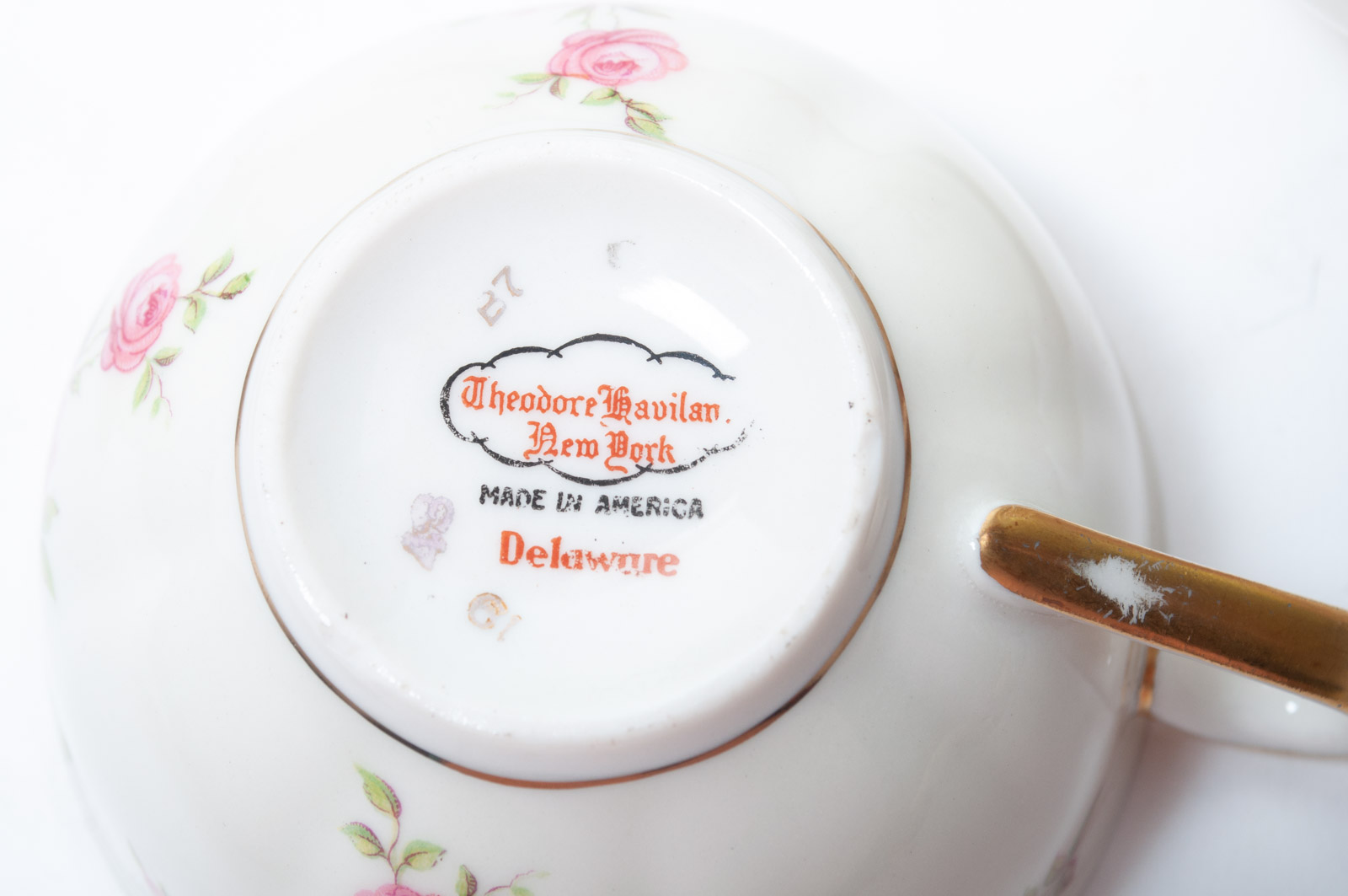 Vintage Theodore Haviland New York "Delaware" Dinnerware