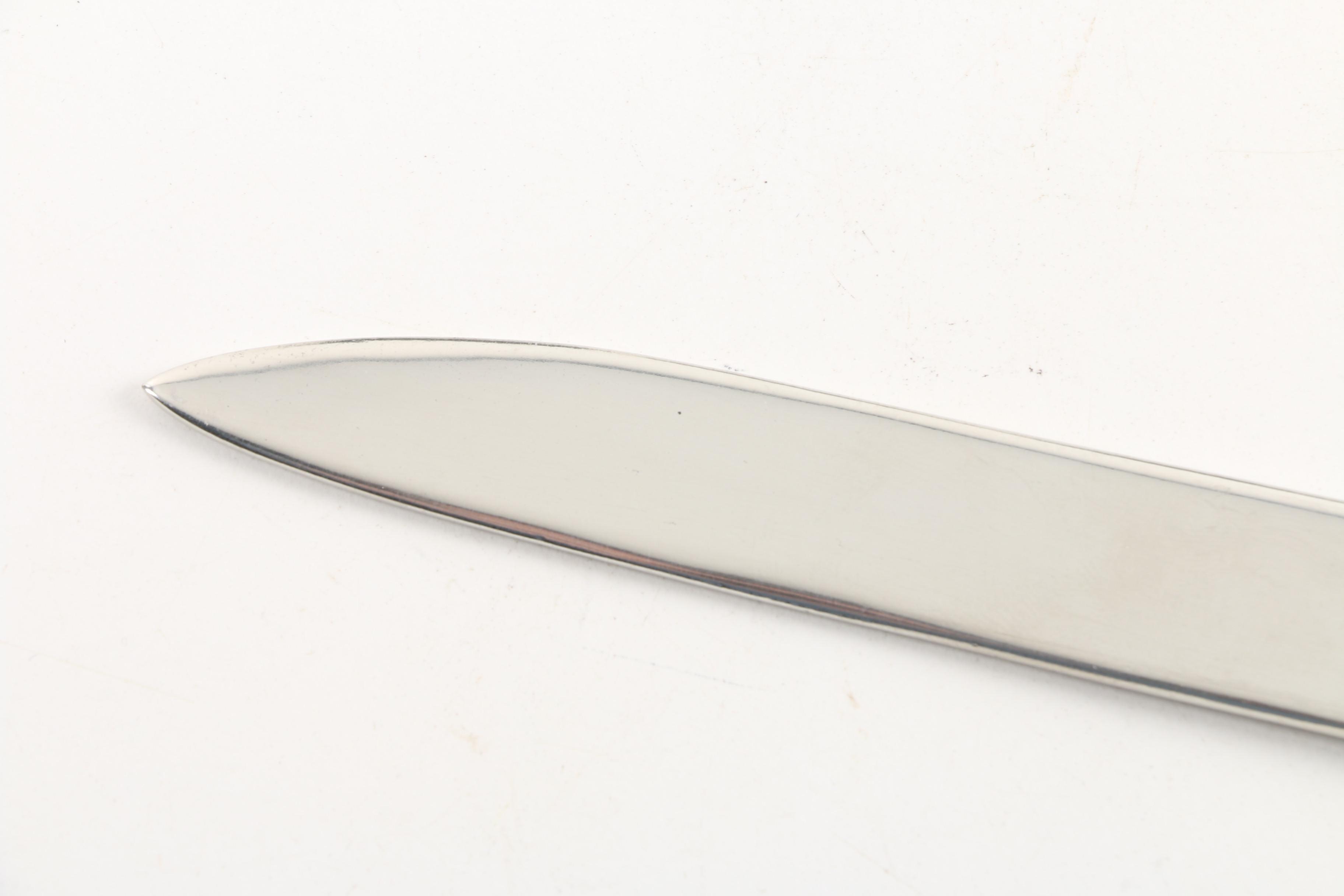 Elias Pewter Equestrian Picture Frames and Letter Opener