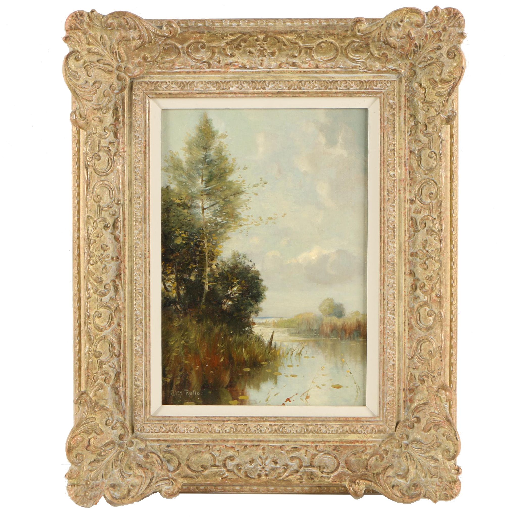 Alex Rollo Landscape Oil Painting