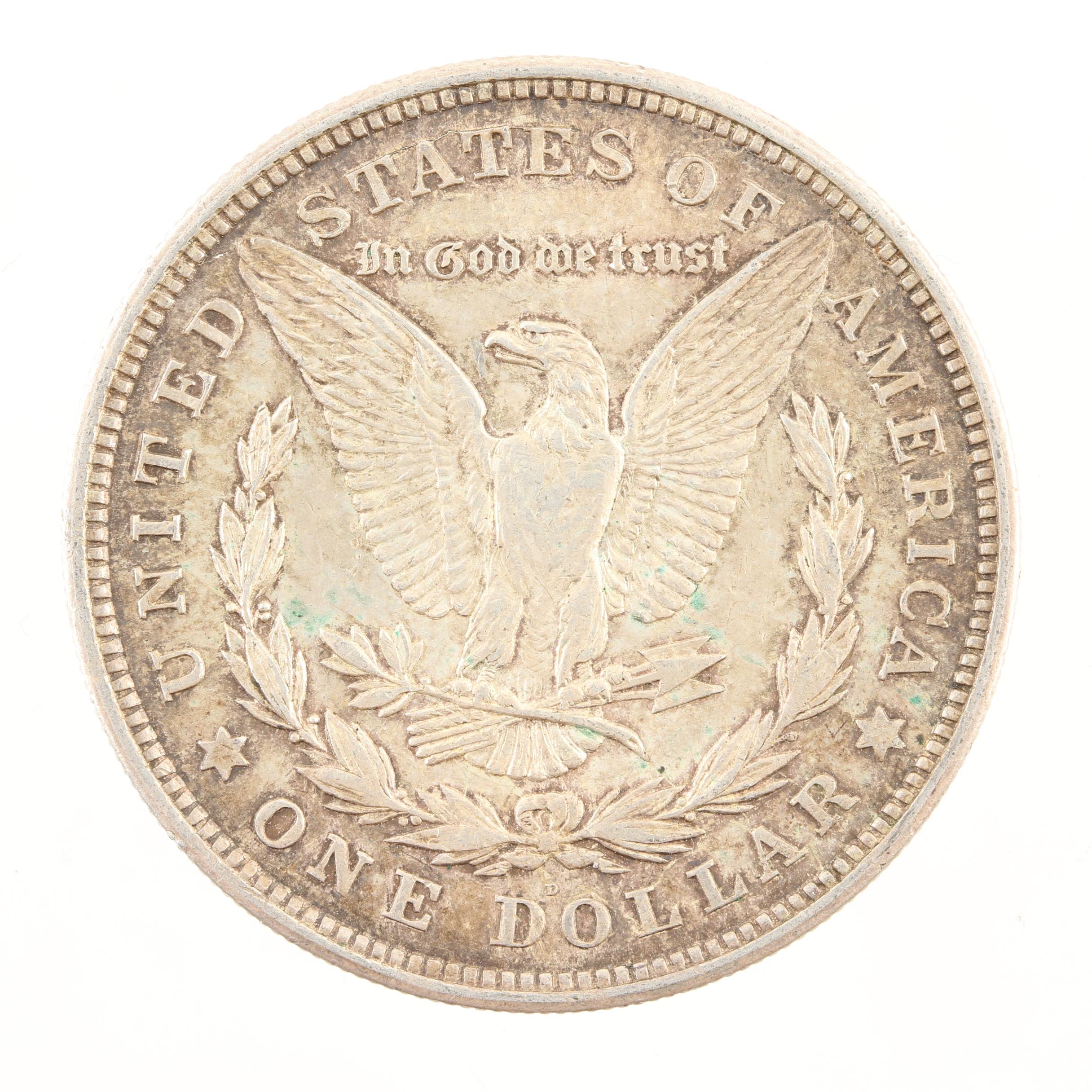 Five Morgan Silver Dollars