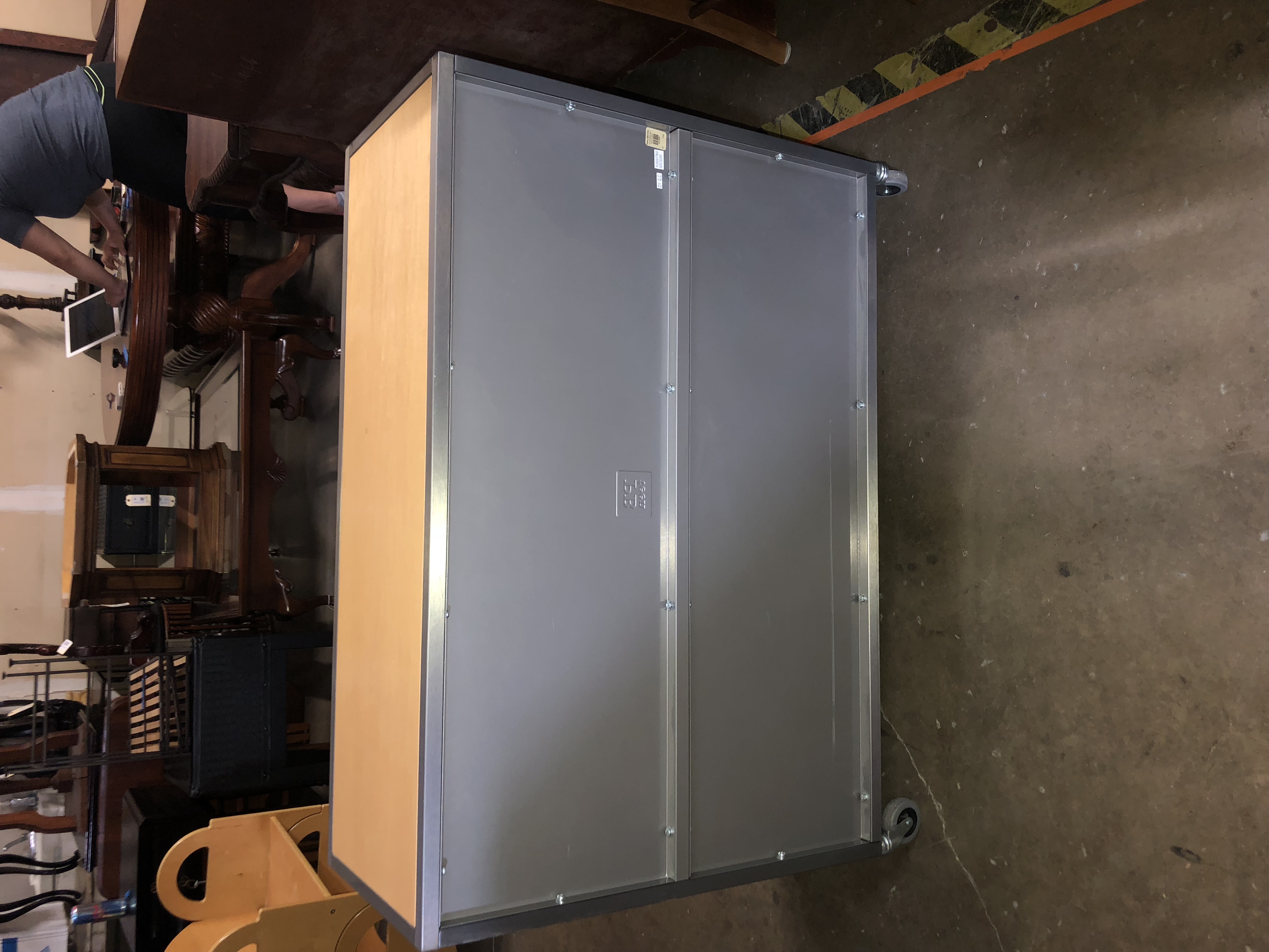 Stackable Shelf and Rolling Cart