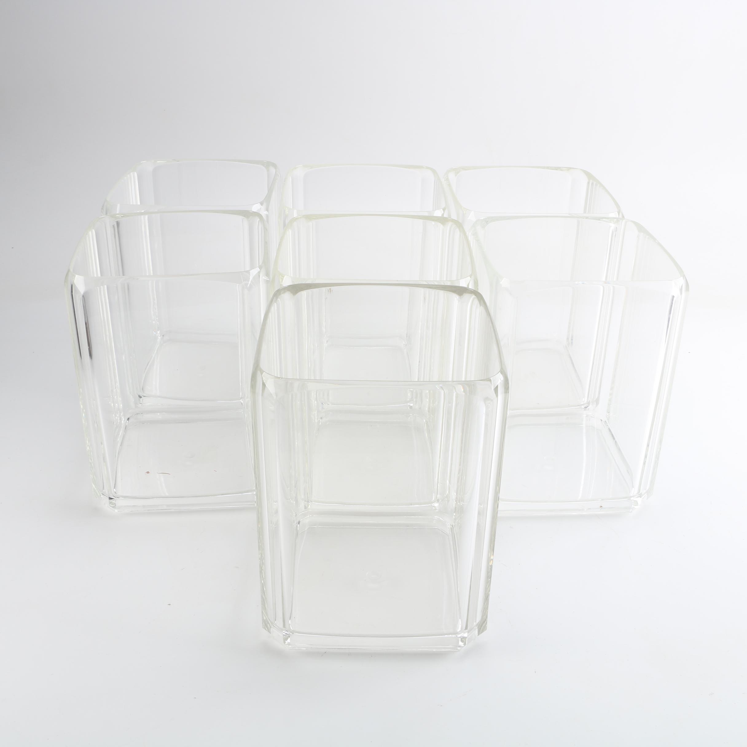 Clear Acrylic Vases