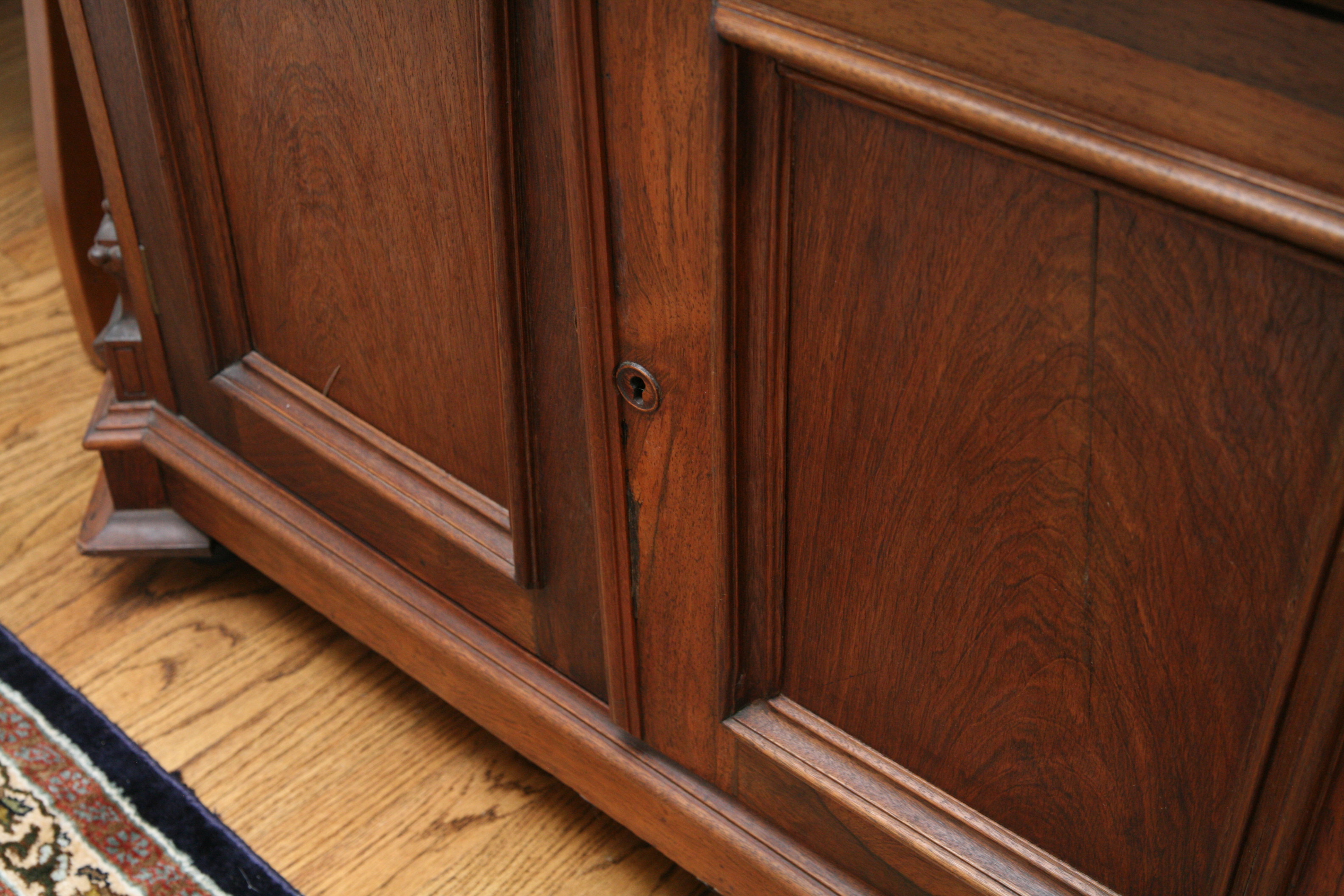 Eastlake Style Stone Top Sideboard