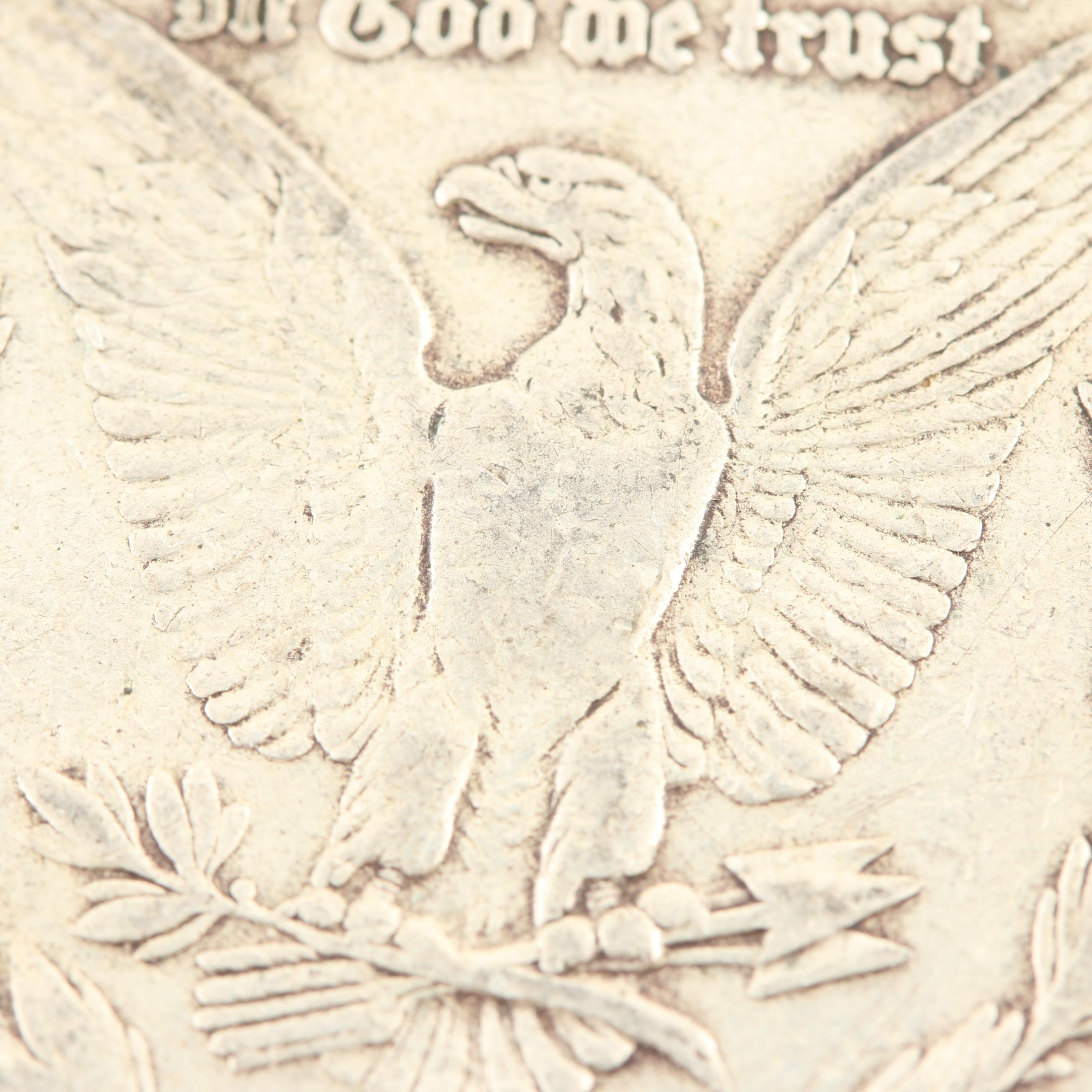 Five Morgan Silver Dollars