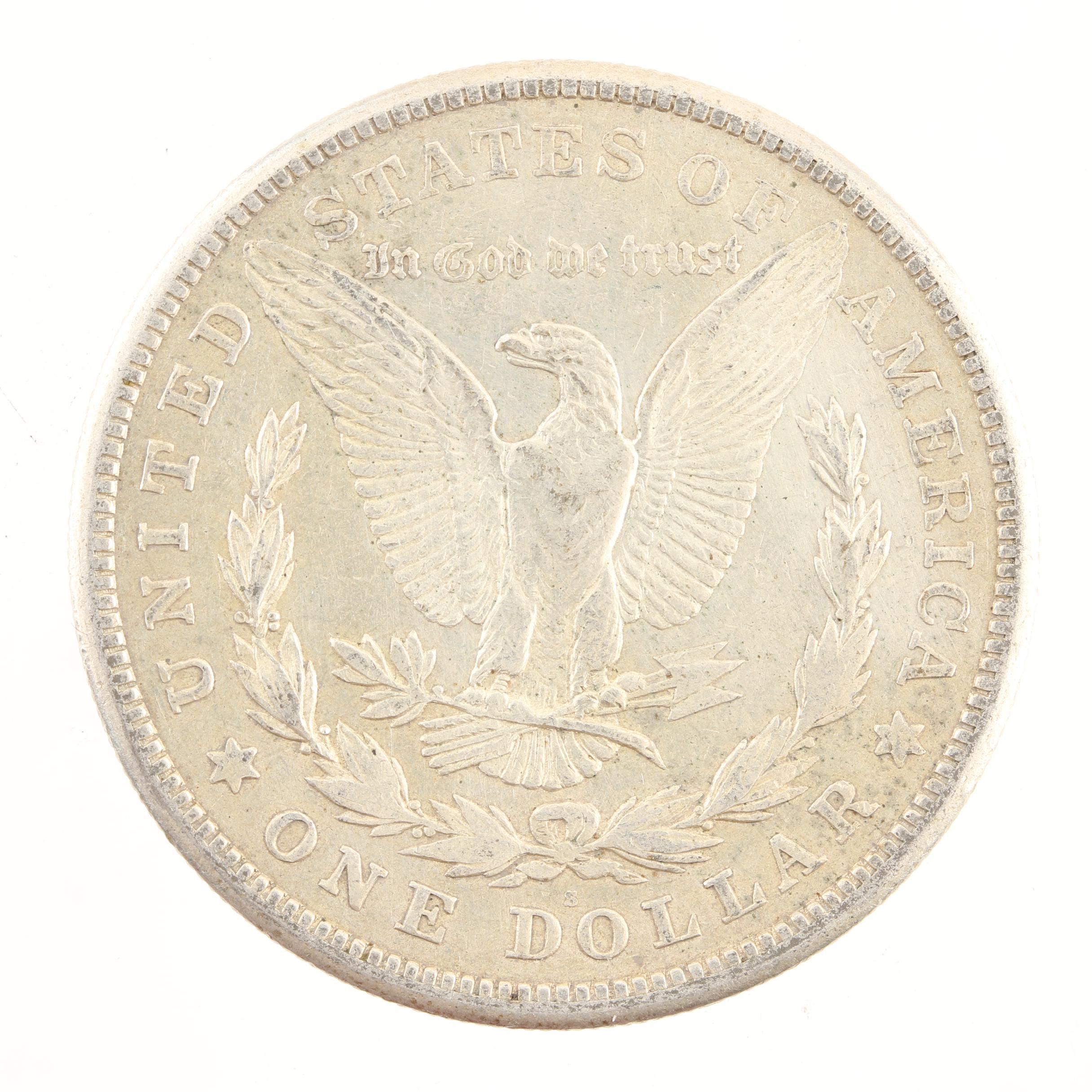 Five Morgan Silver Dollars