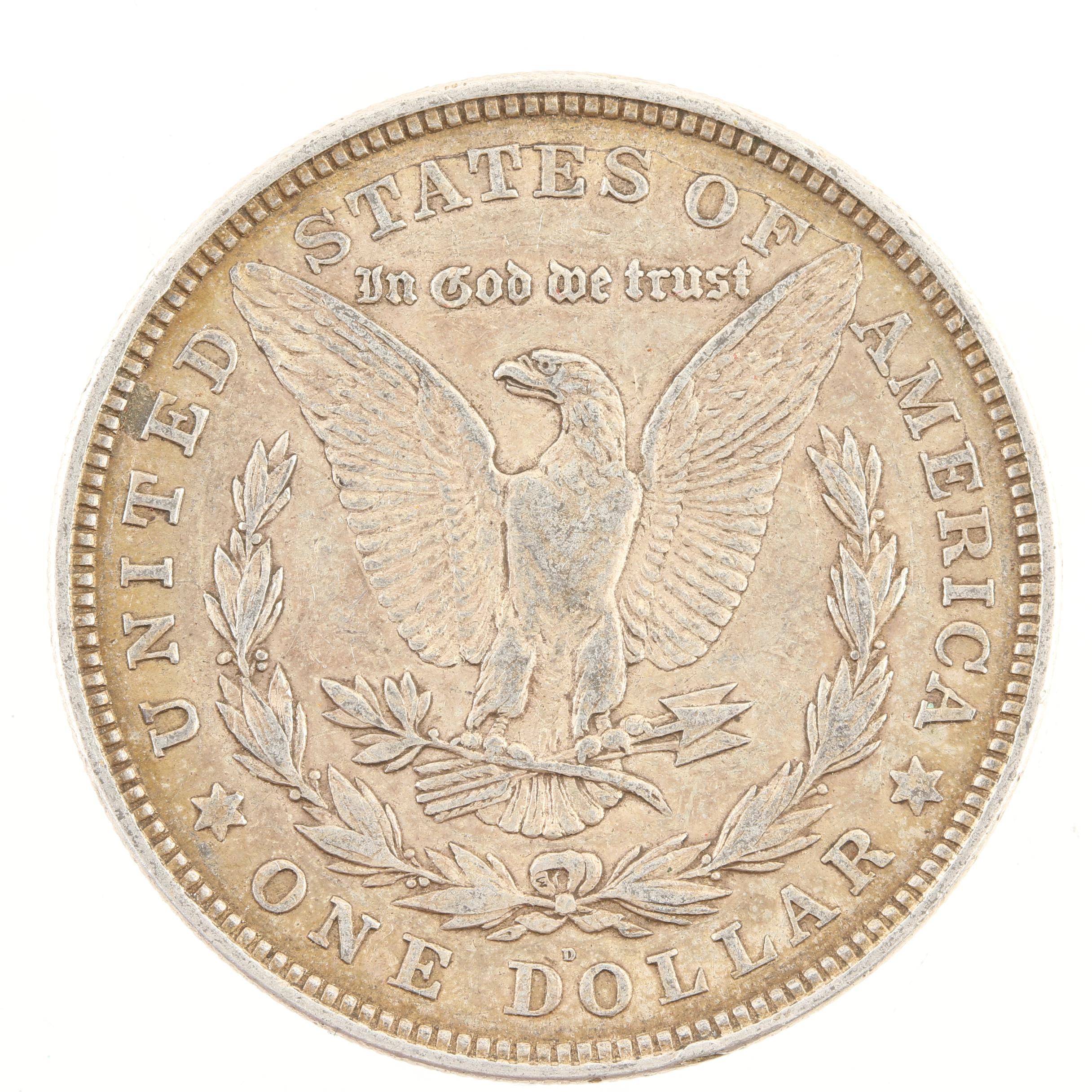 Five Morgan Silver Dollars