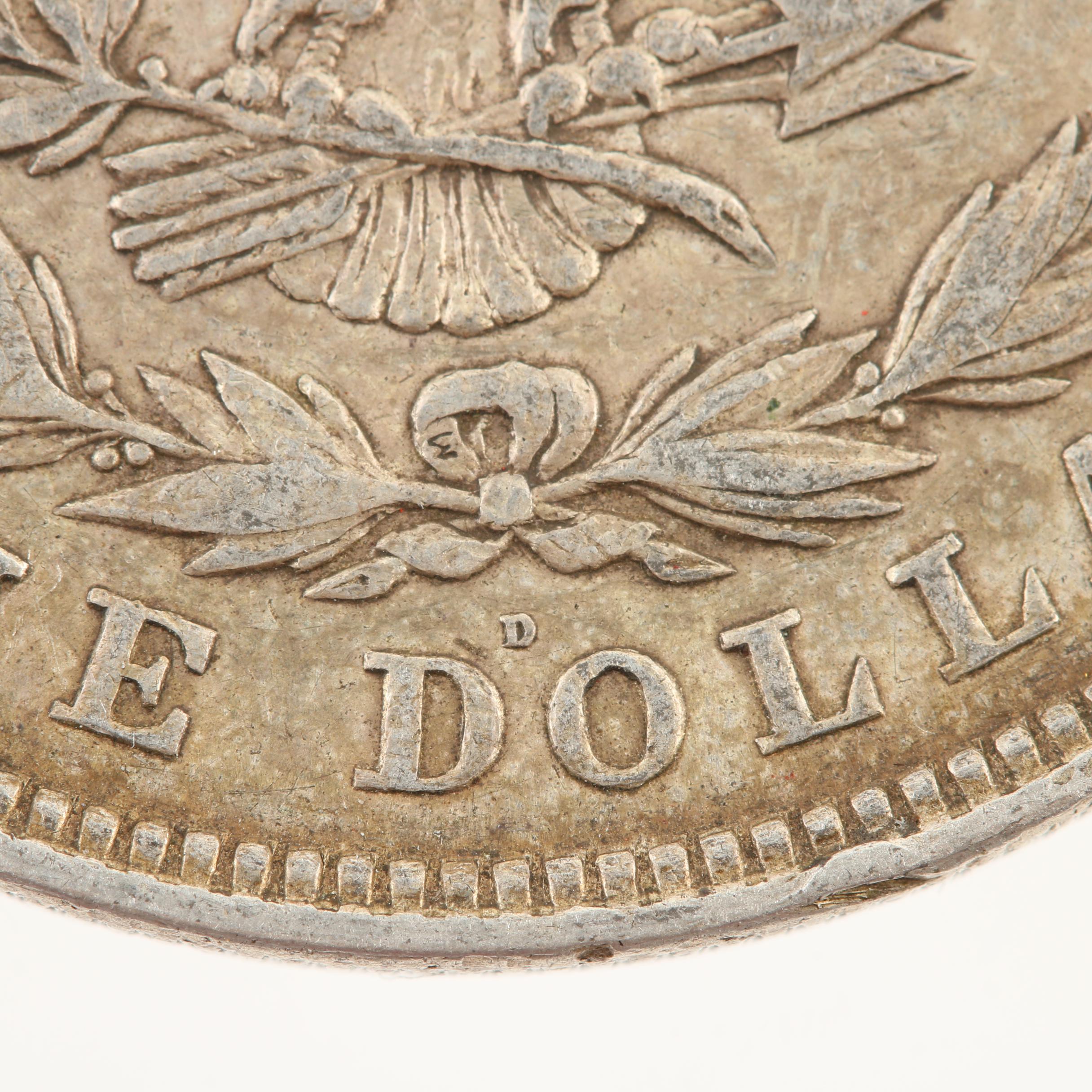 Five Morgan Silver Dollars