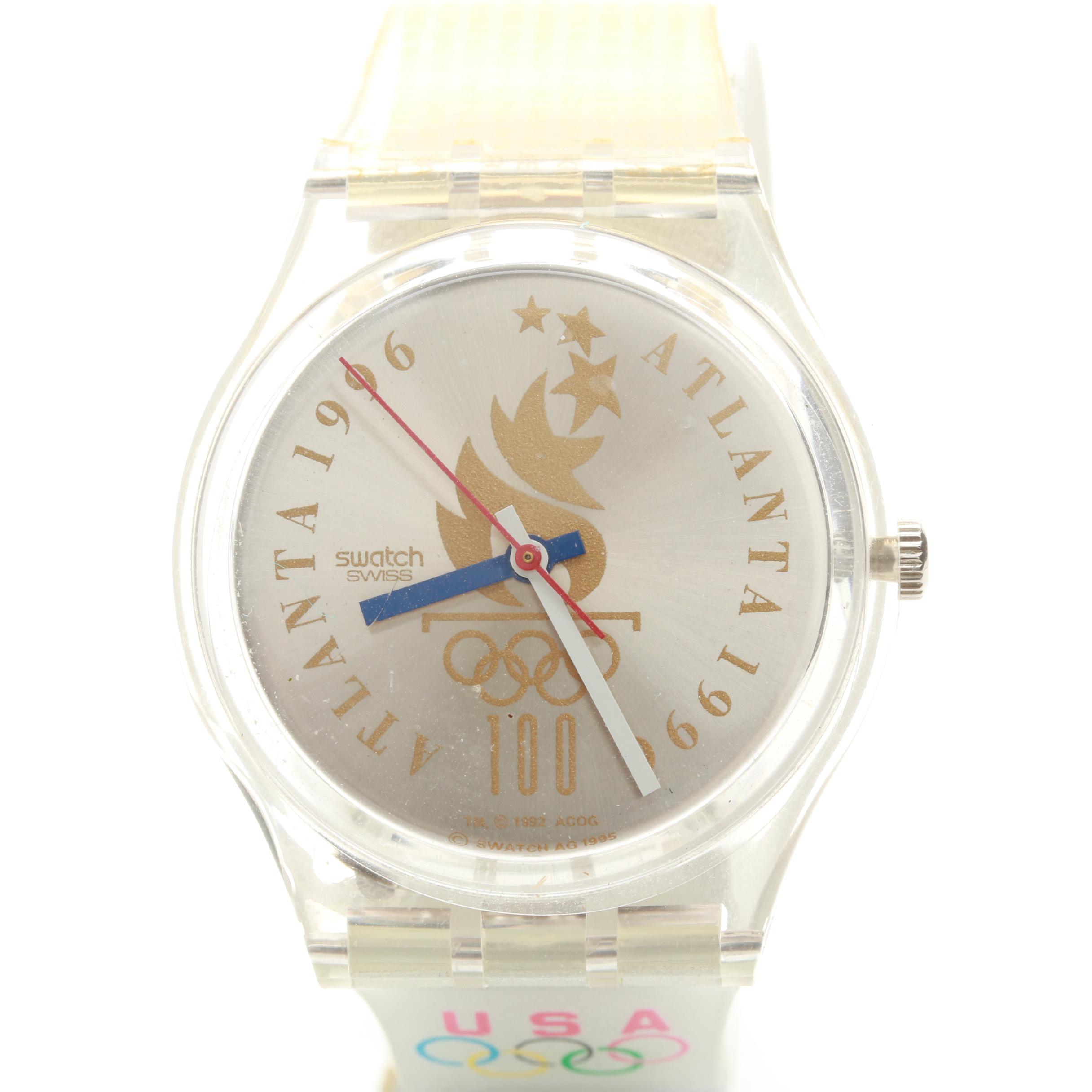 Swatch Atlanta 1996 Olympic Games Commemorative Watch