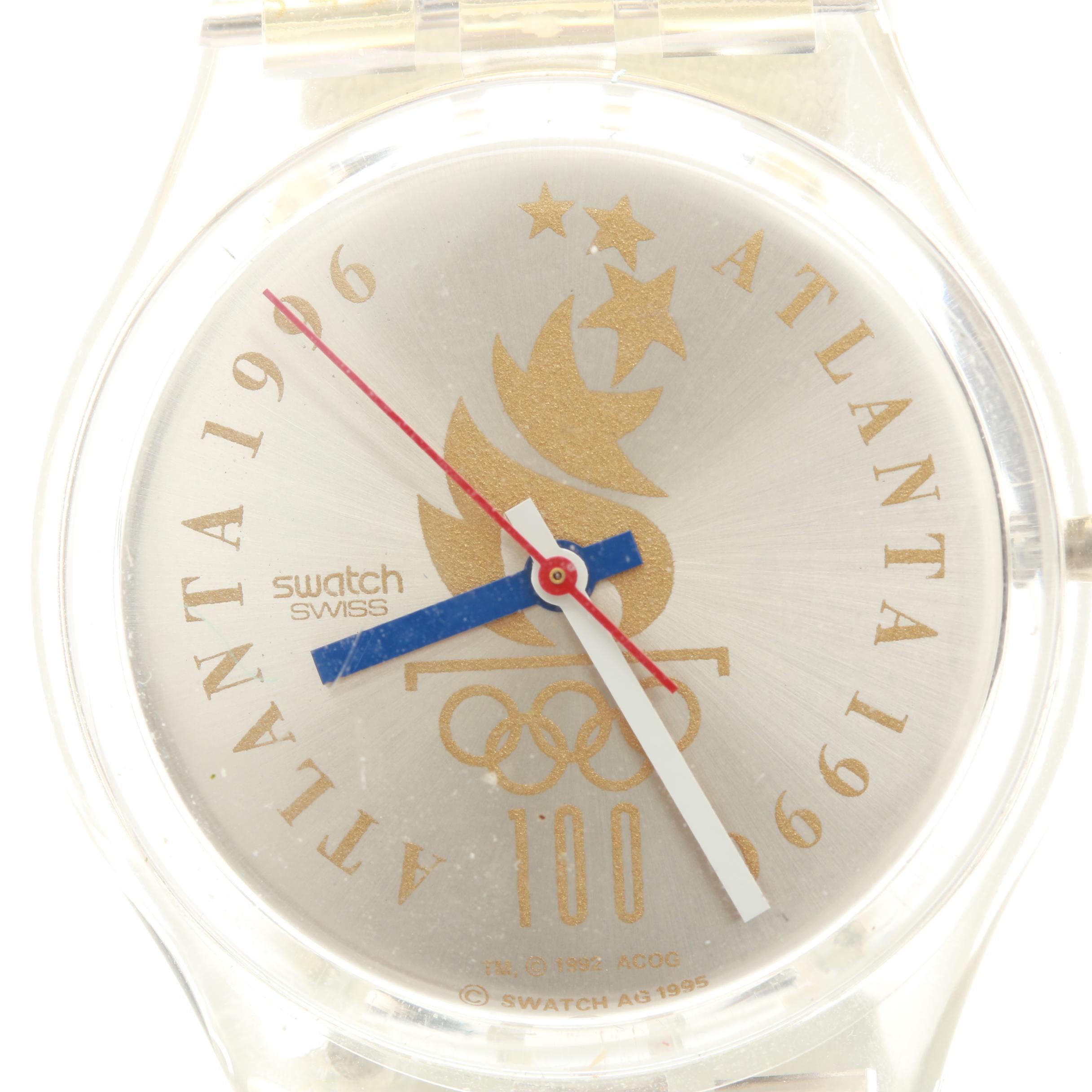 Swatch Atlanta 1996 Olympic Games Commemorative Watch
