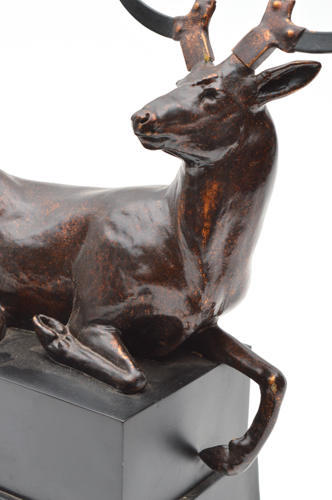 Metal Deer Sculpture