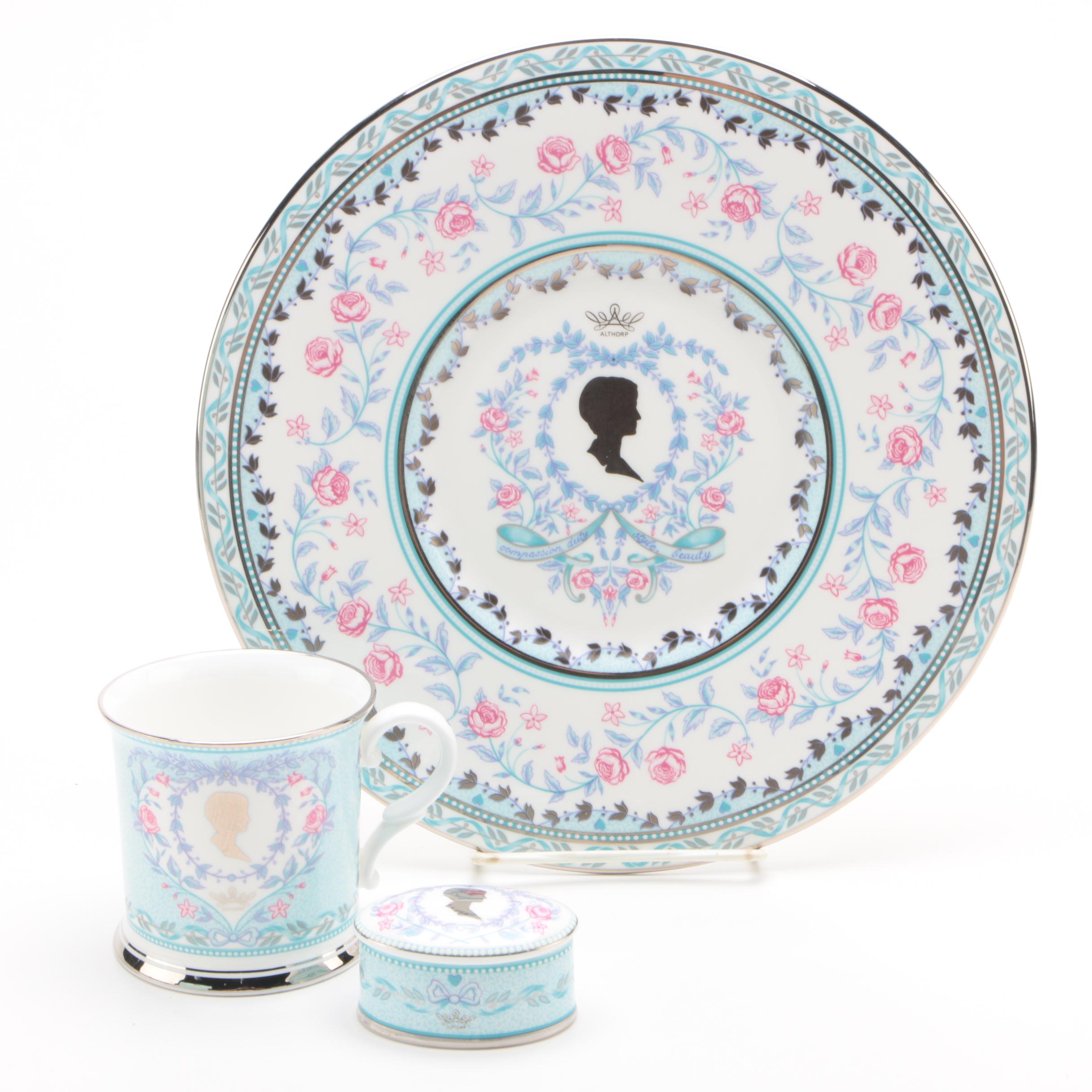 Althorp Princess Diana Collectible Bone China Tableware