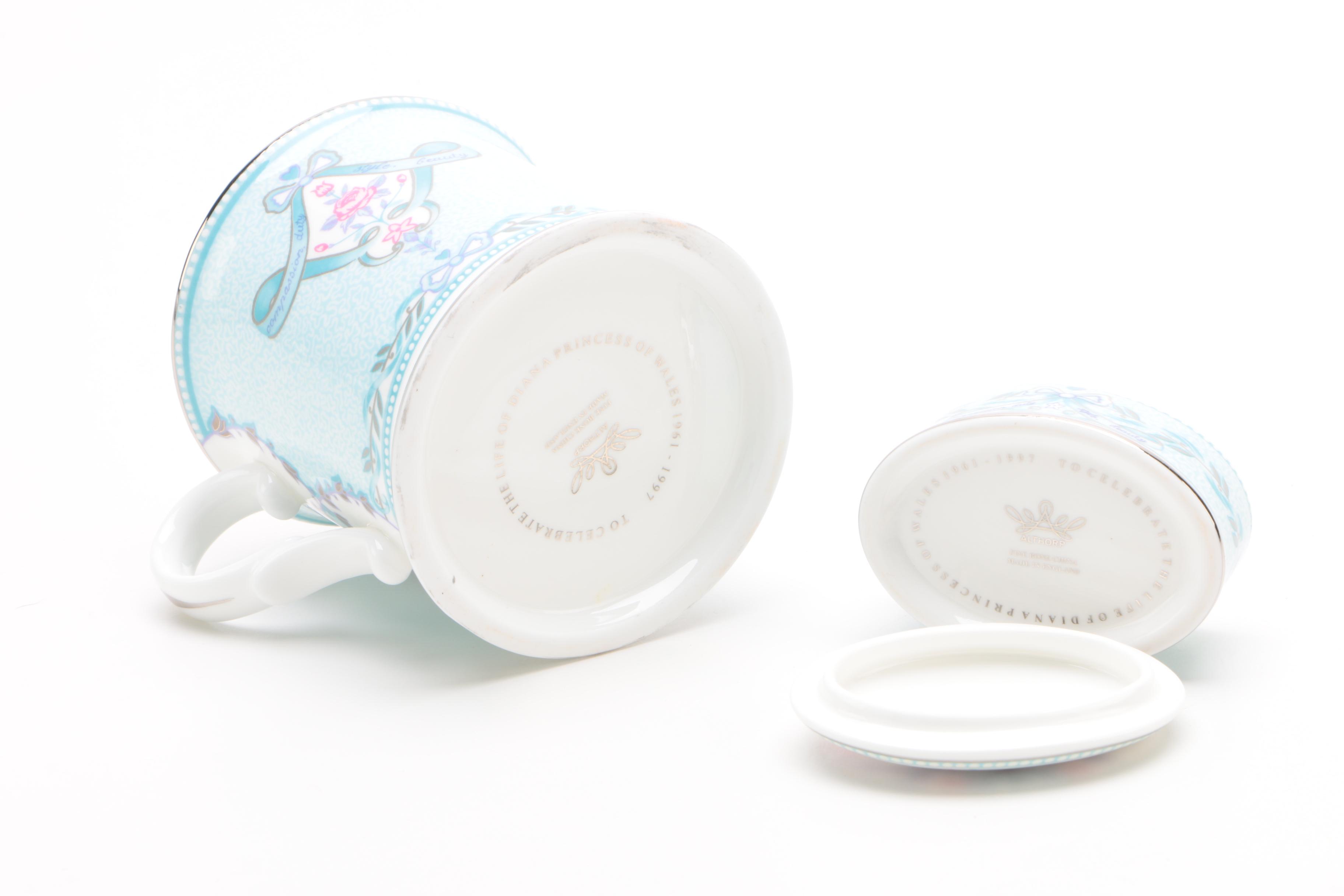 Althorp Princess Diana Collectible Bone China Tableware