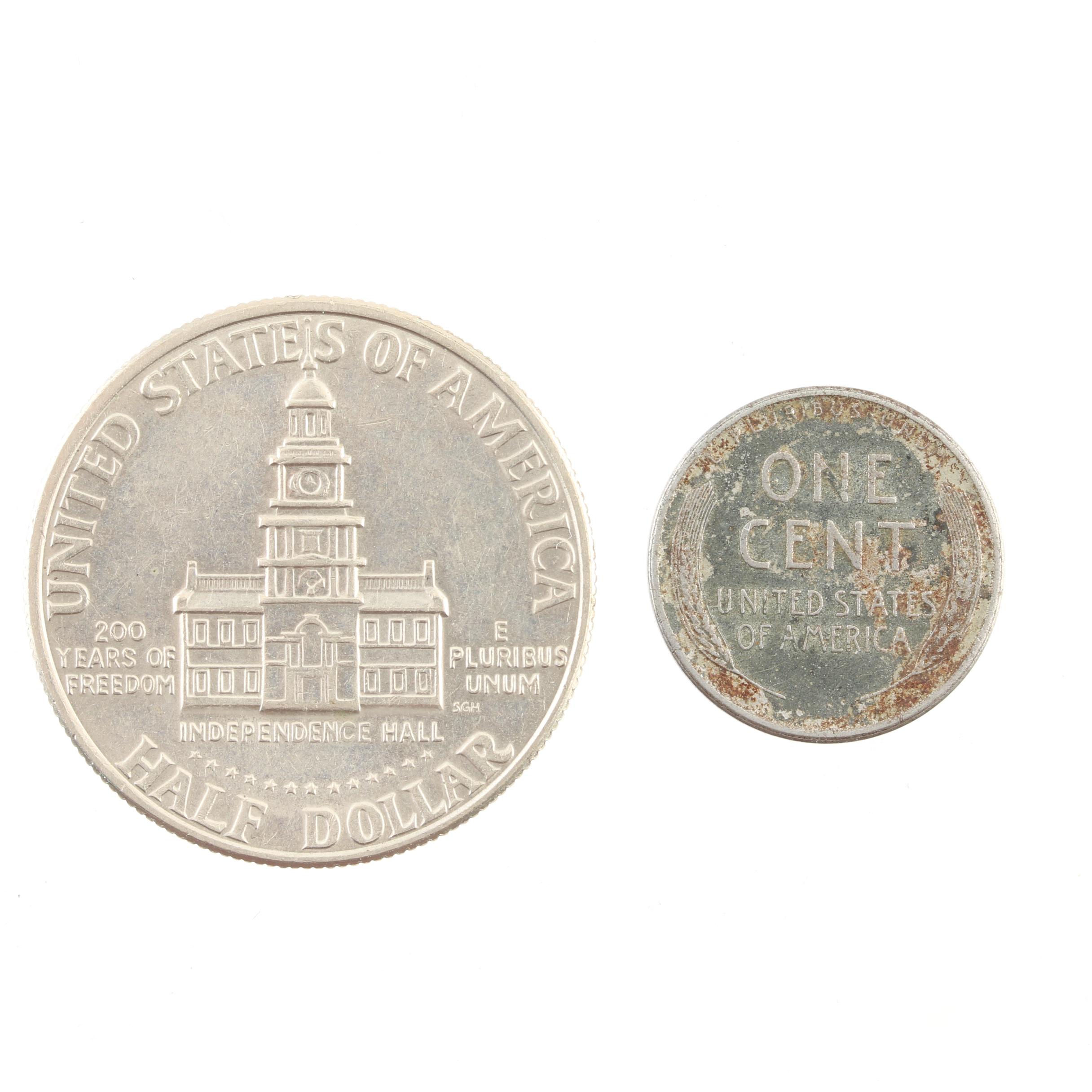 Twenty Vintage Coins from the United Kingdom