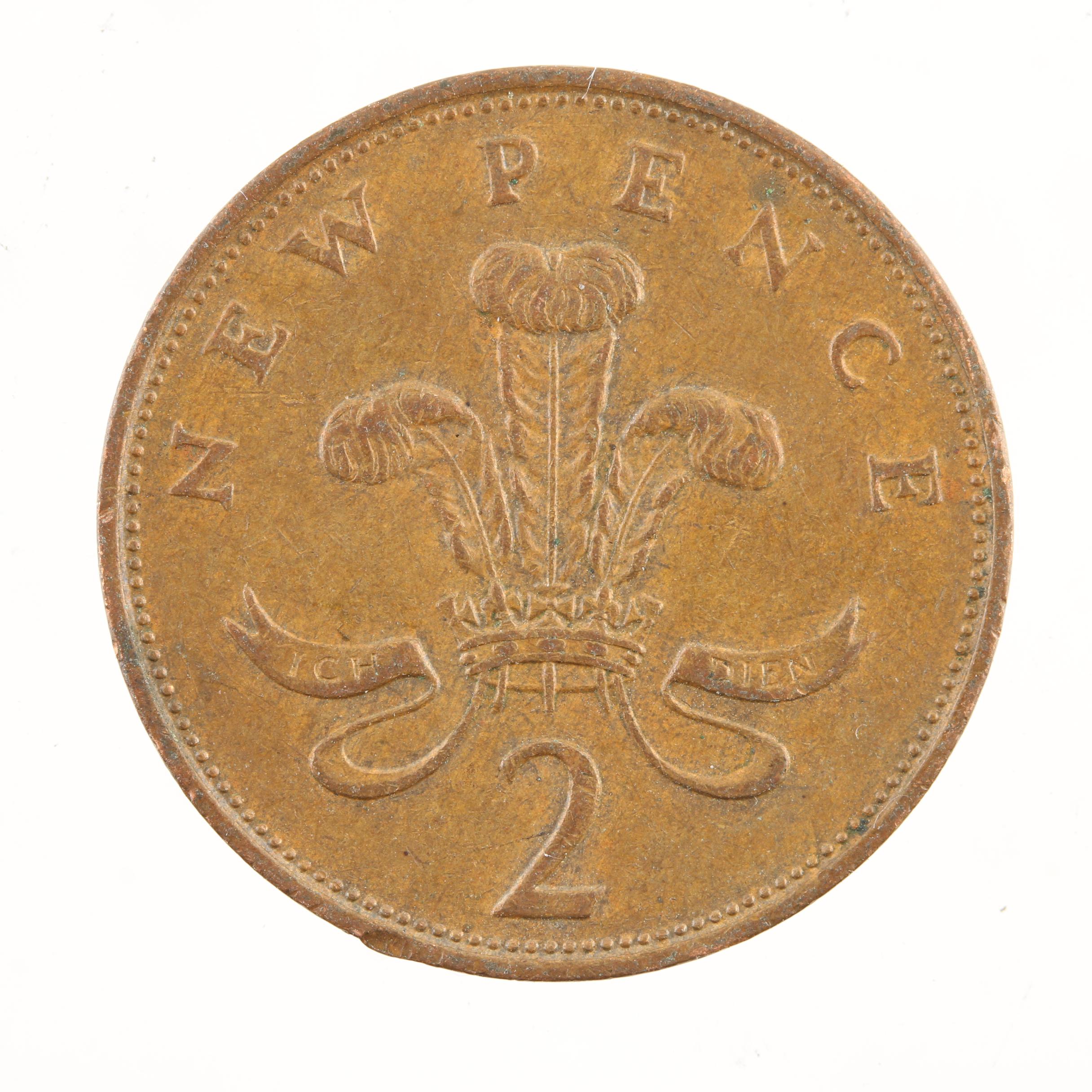 Twenty Vintage Coins from the United Kingdom