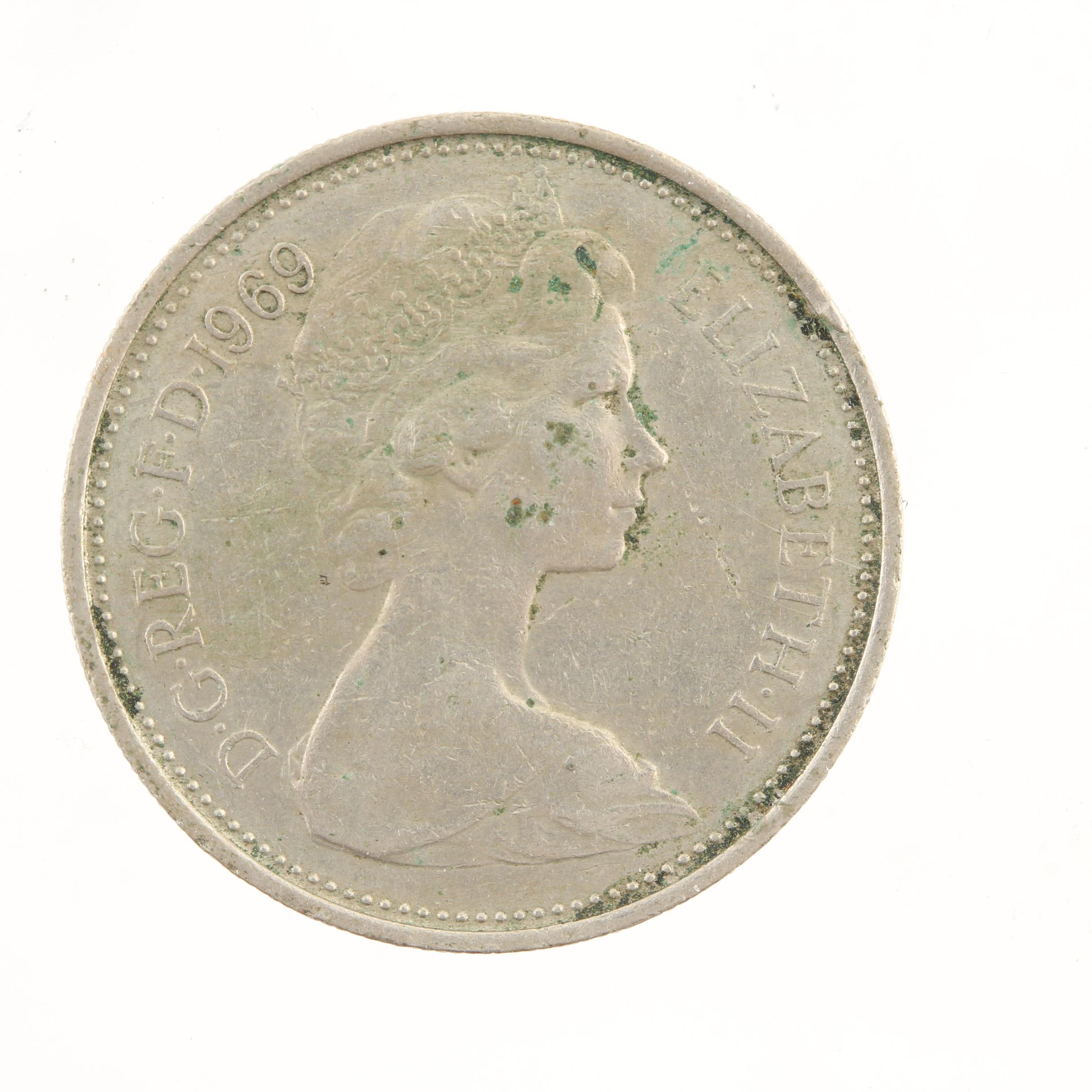 Twenty Vintage Coins from the United Kingdom