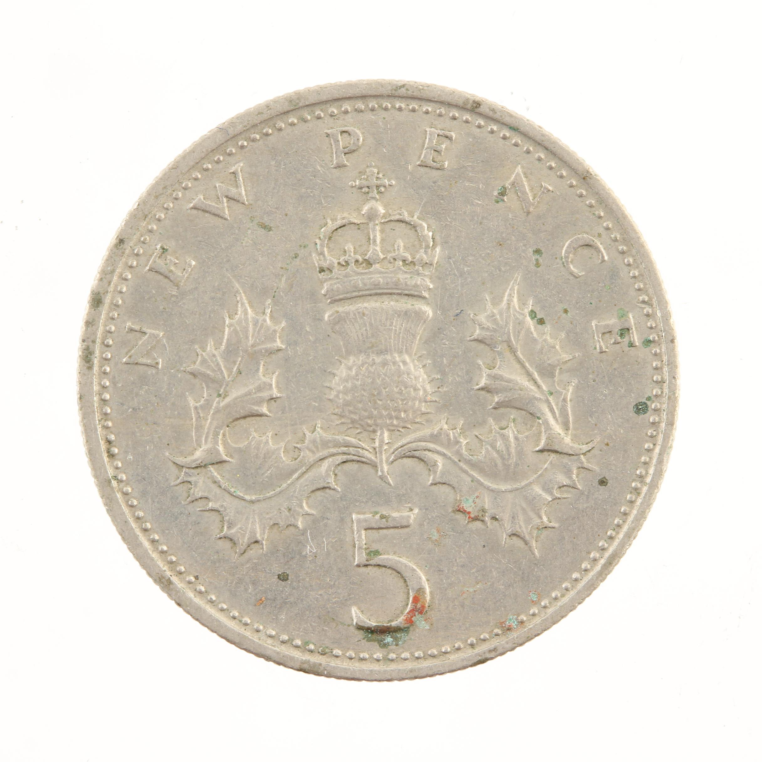 Twenty Vintage Coins from the United Kingdom