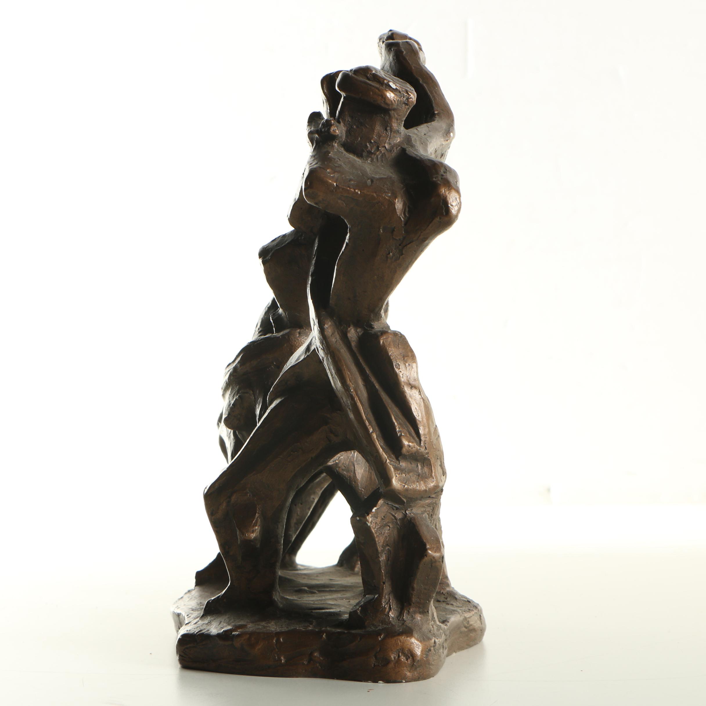 Austin Productions 1962 Painted Plaster Sculpture