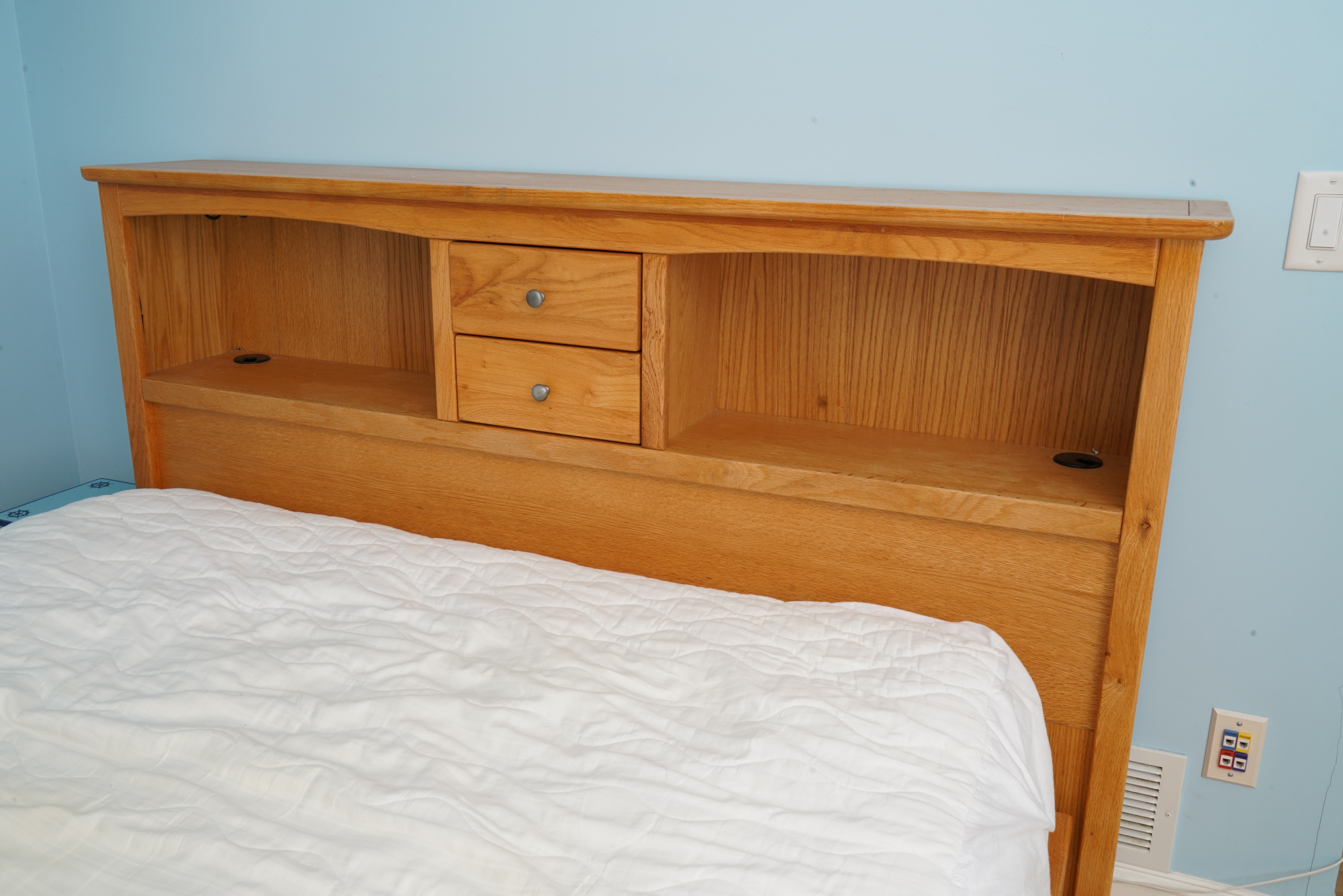 Full Size Platform Bed Frame with Drawers by Tradewins