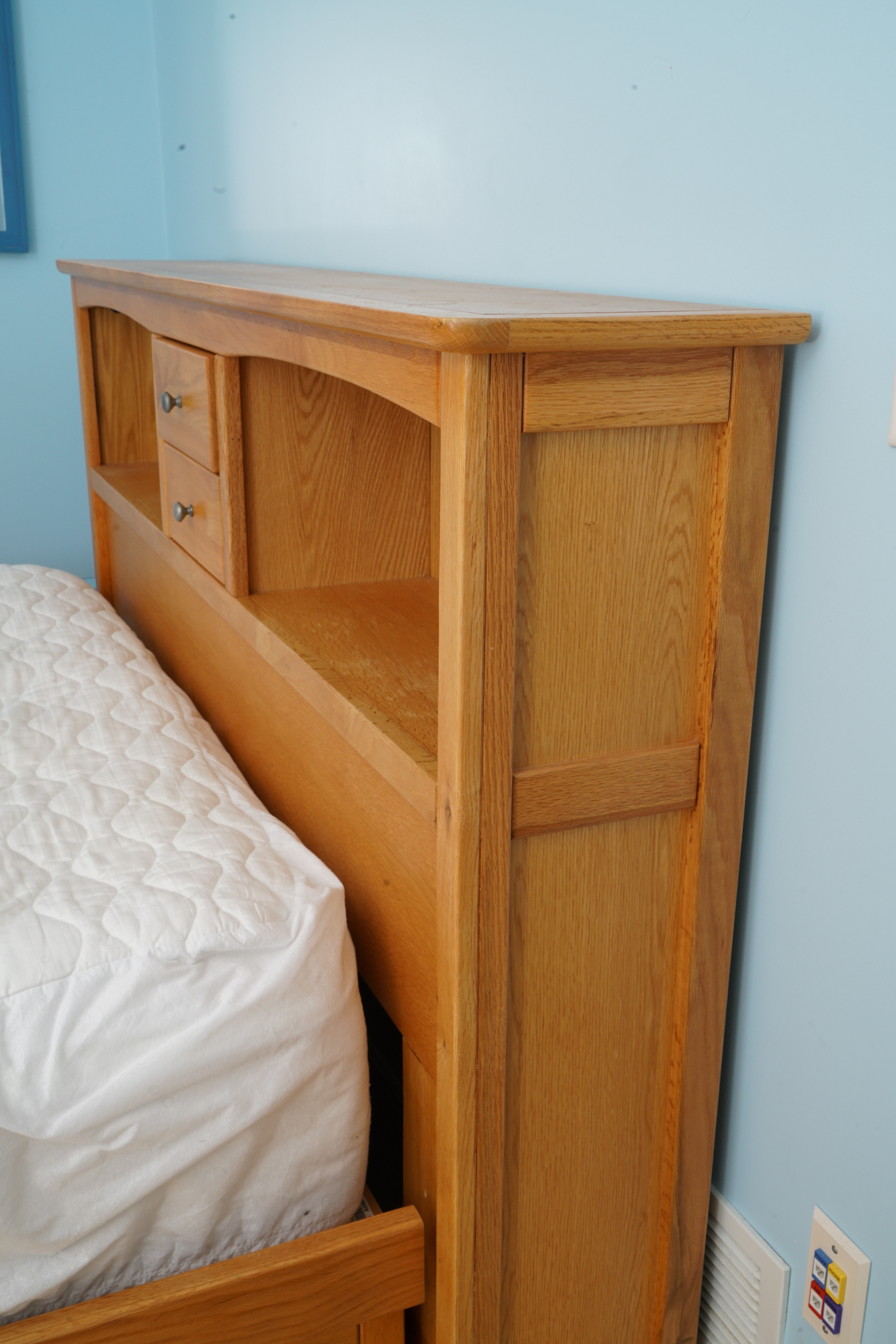 Full Size Platform Bed Frame with Drawers by Tradewins